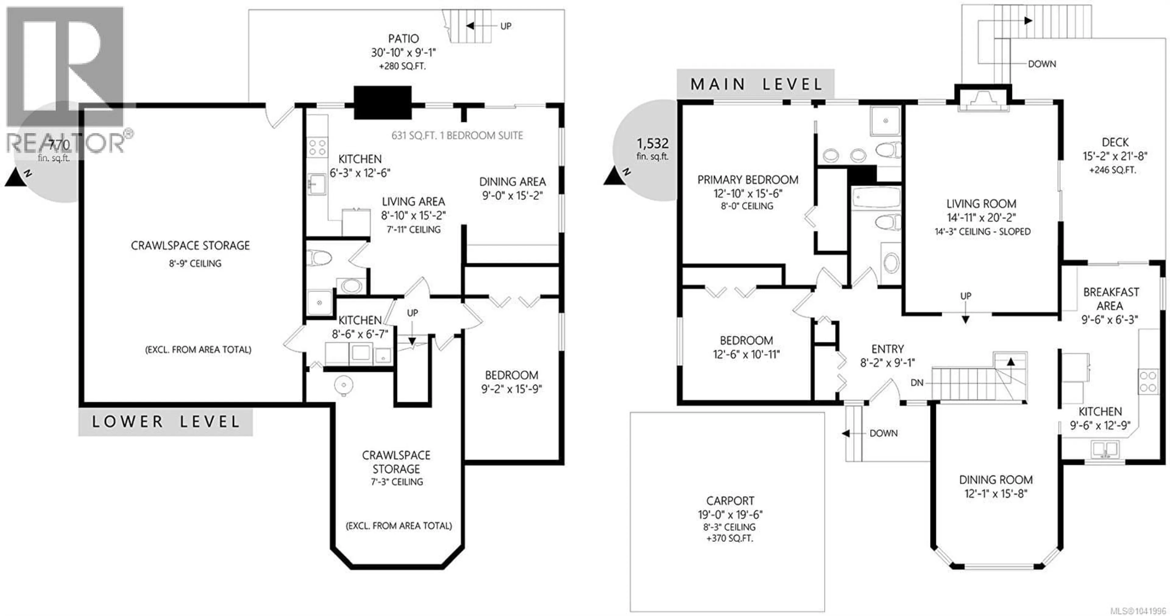Floor plan for 1835 BARRETT DRIVE, North Saanich British Columbia V8L4T5
