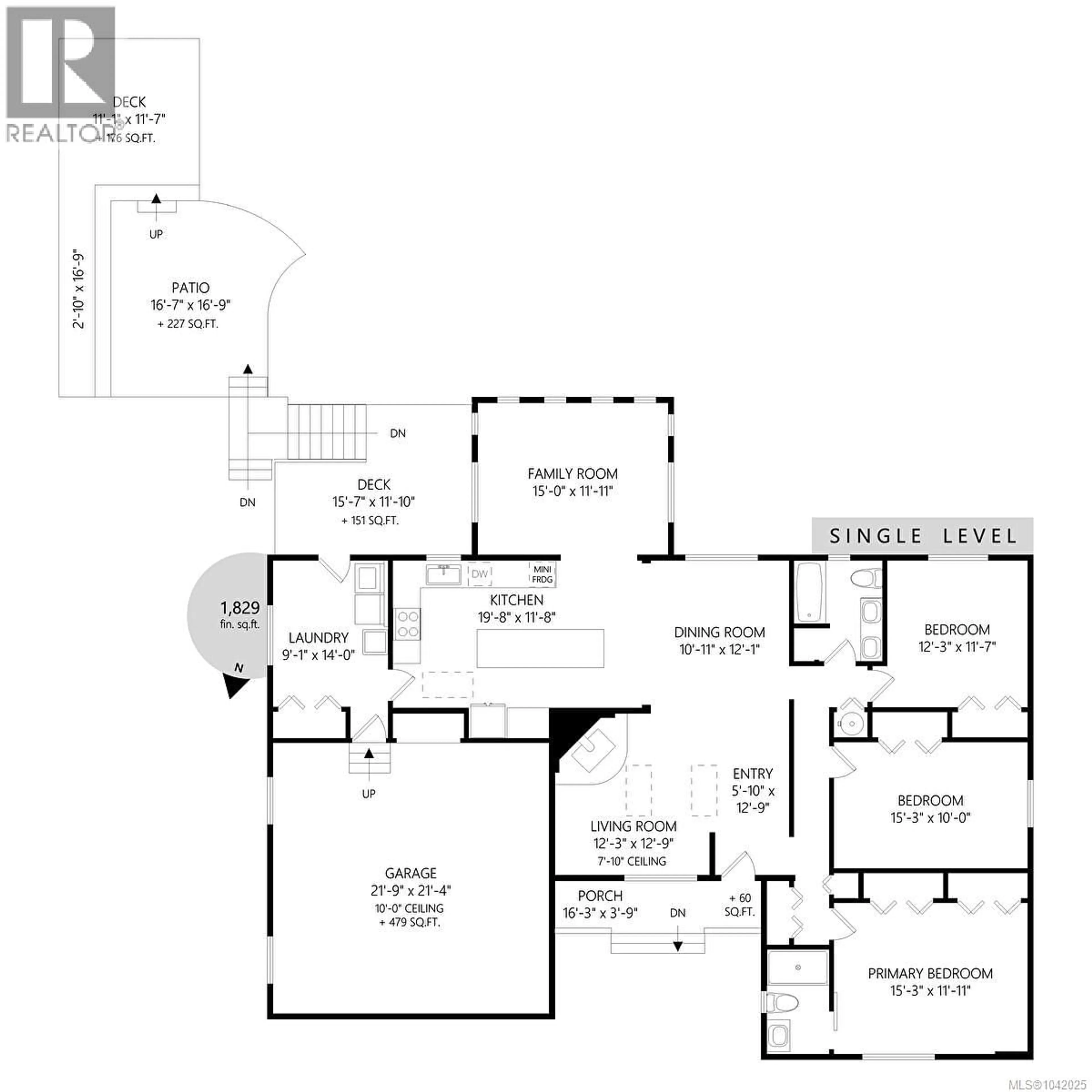 Floor plan for 1775 DEAN PARK ROAD, North Saanich British Columbia V8L1B9