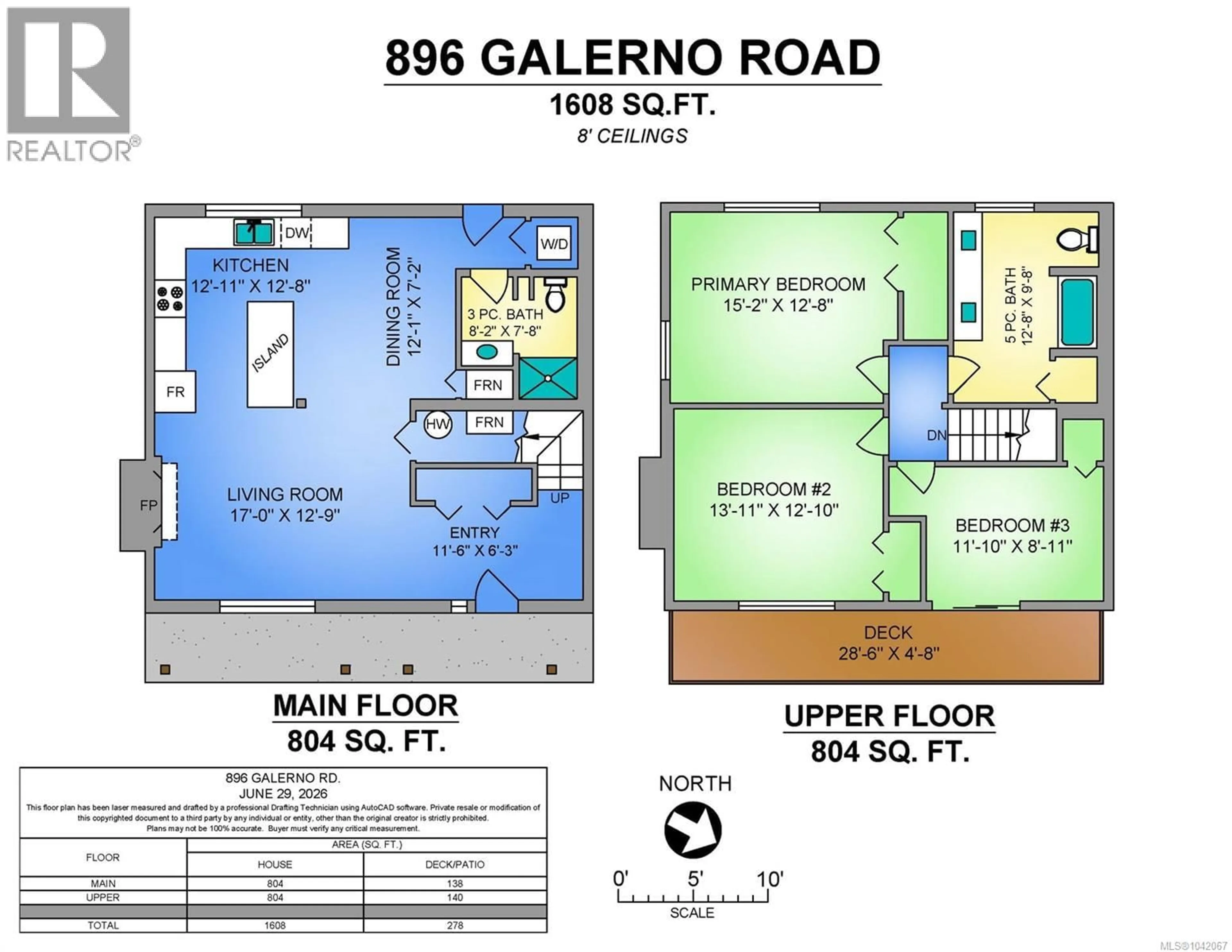 Floor plan for S - 896 GALERNO ROAD, Campbell River British Columbia V9W5J4