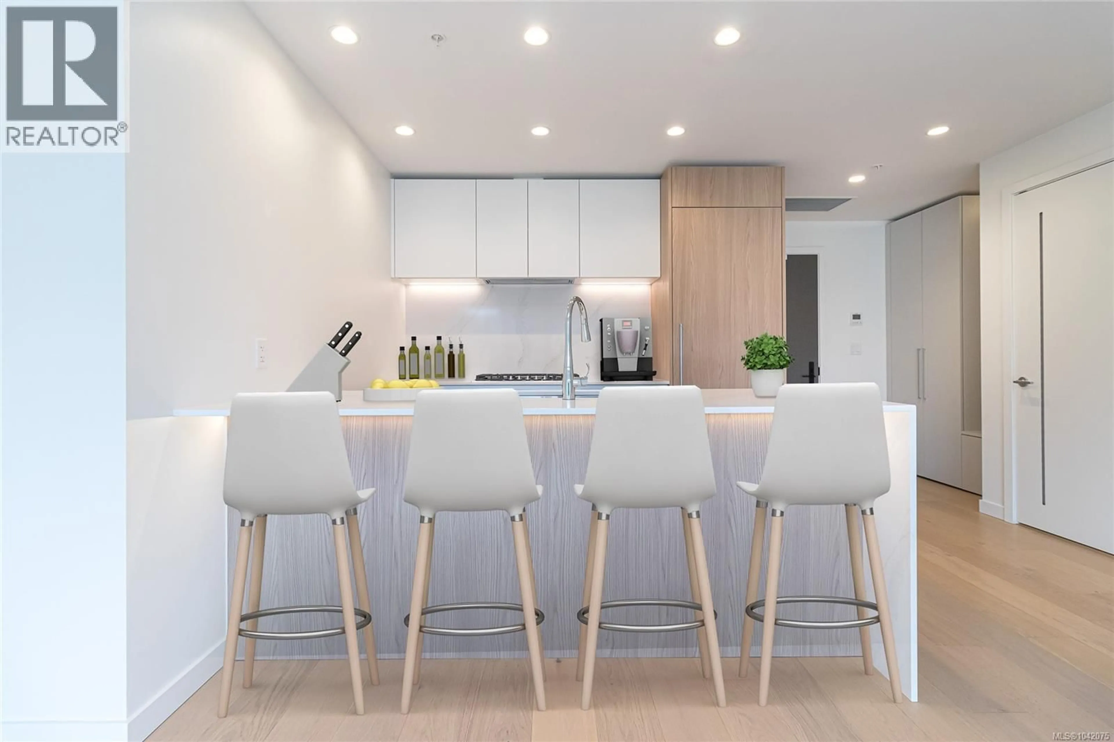 Contemporary kitchen, unknown for 903 - 2000 HANNINGTON ROAD, Langford British Columbia V9B6R6