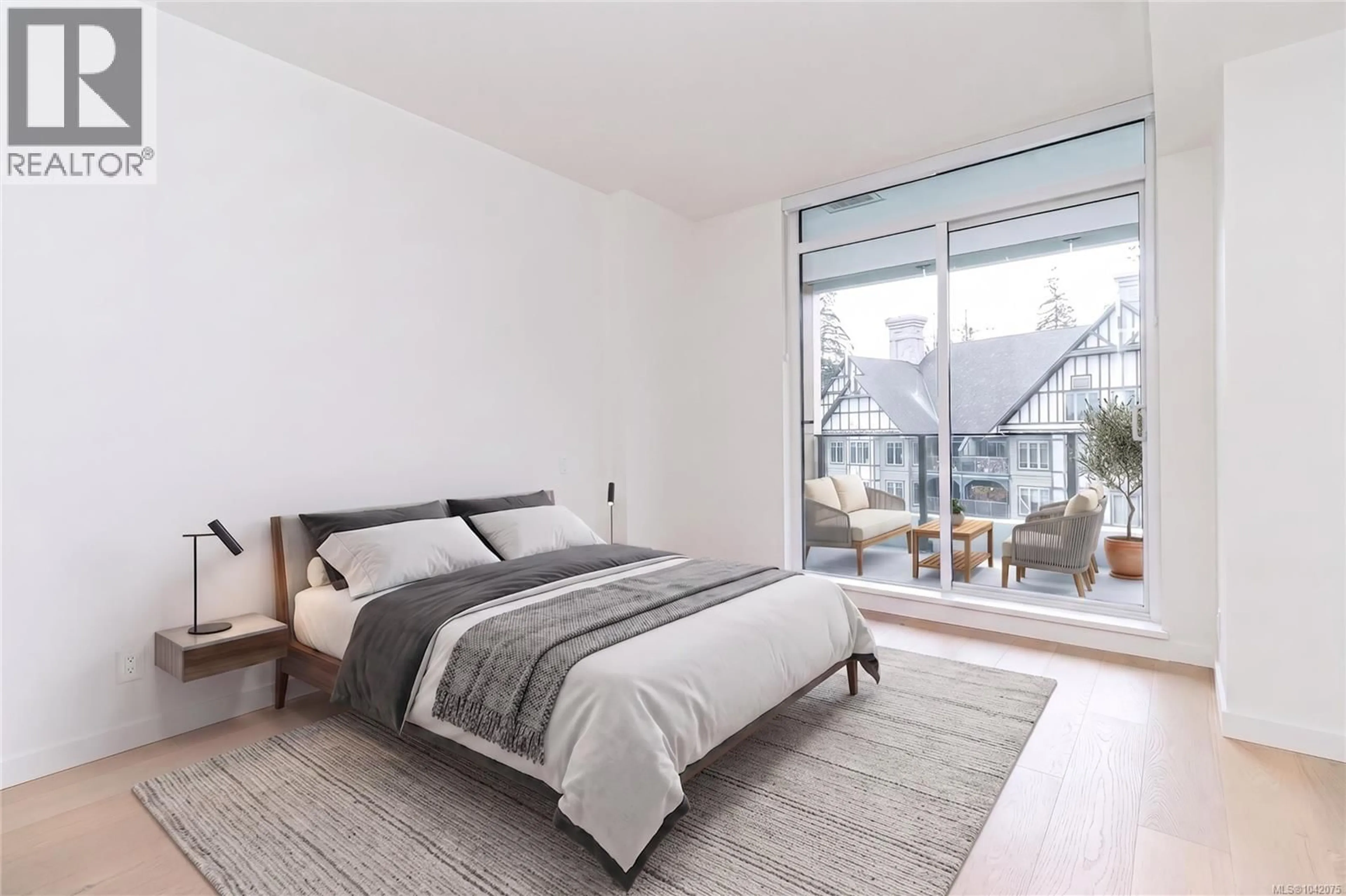Bedroom with bed, unknown for 903 - 2000 HANNINGTON ROAD, Langford British Columbia V9B6R6