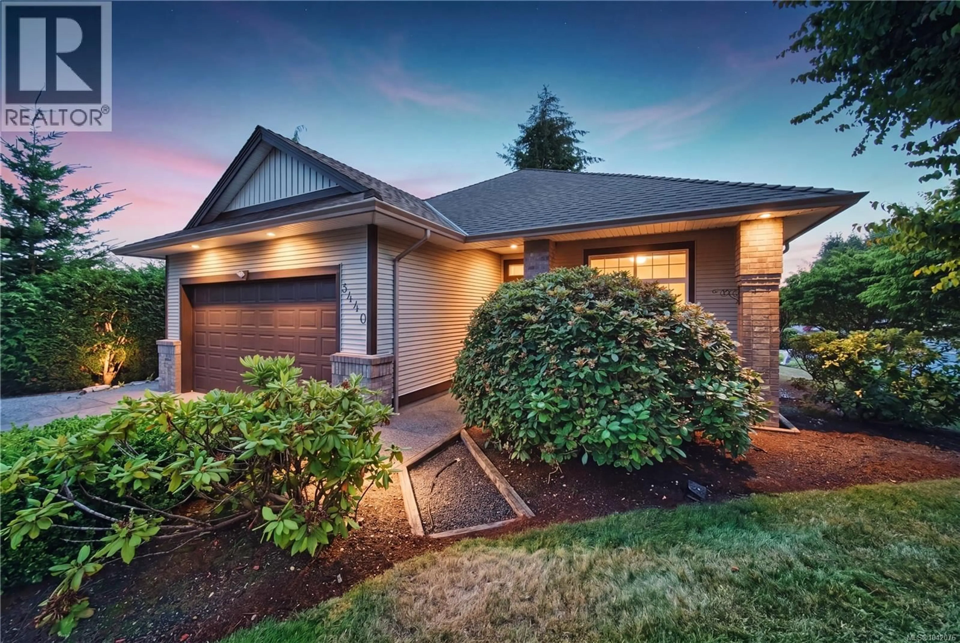 Home with brick exterior material, street for 3440 BLACKFOOT WAY, Nanaimo British Columbia V9L3Y1