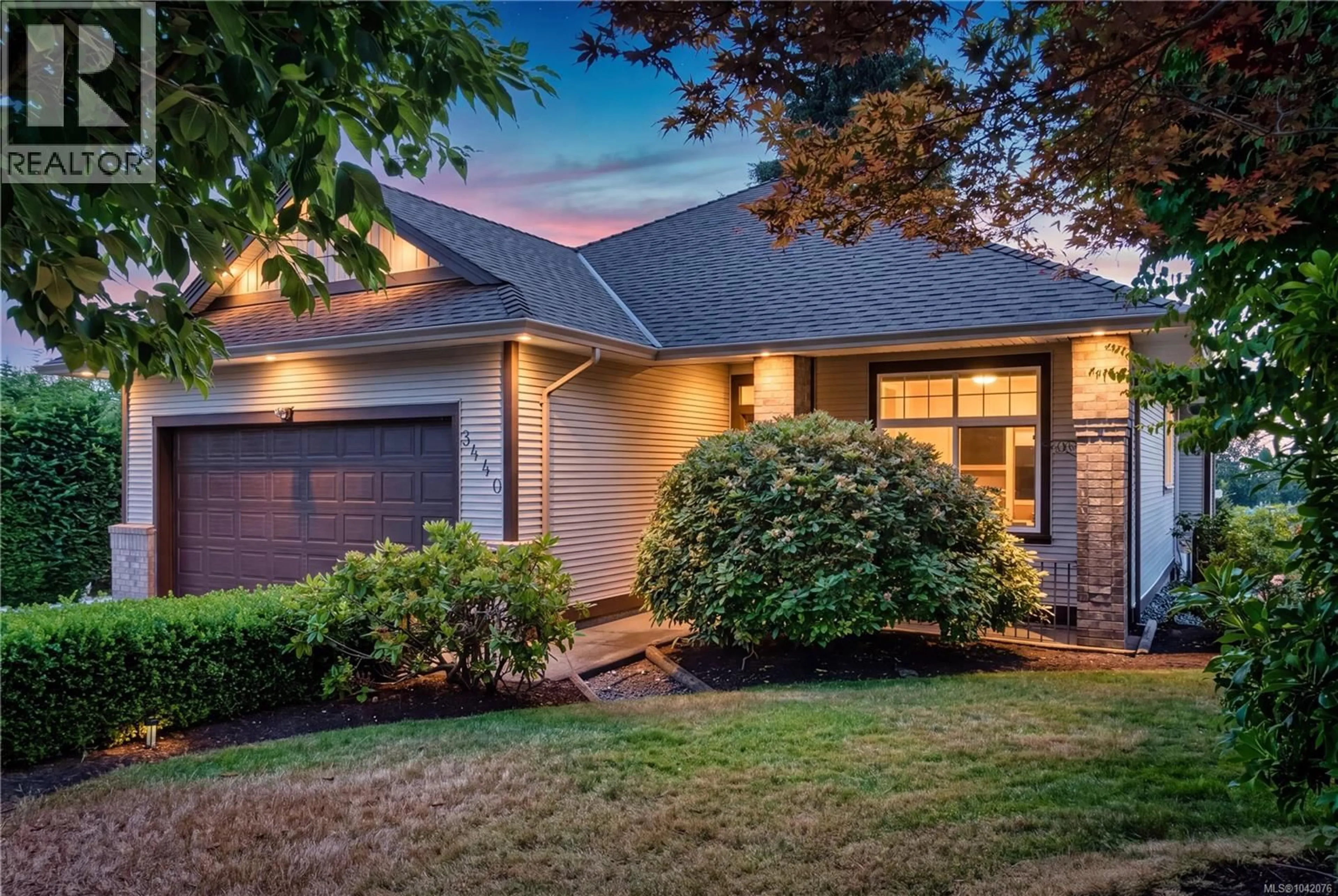 Home with brick exterior material, street for 3440 BLACKFOOT WAY, Nanaimo British Columbia V9L3Y1