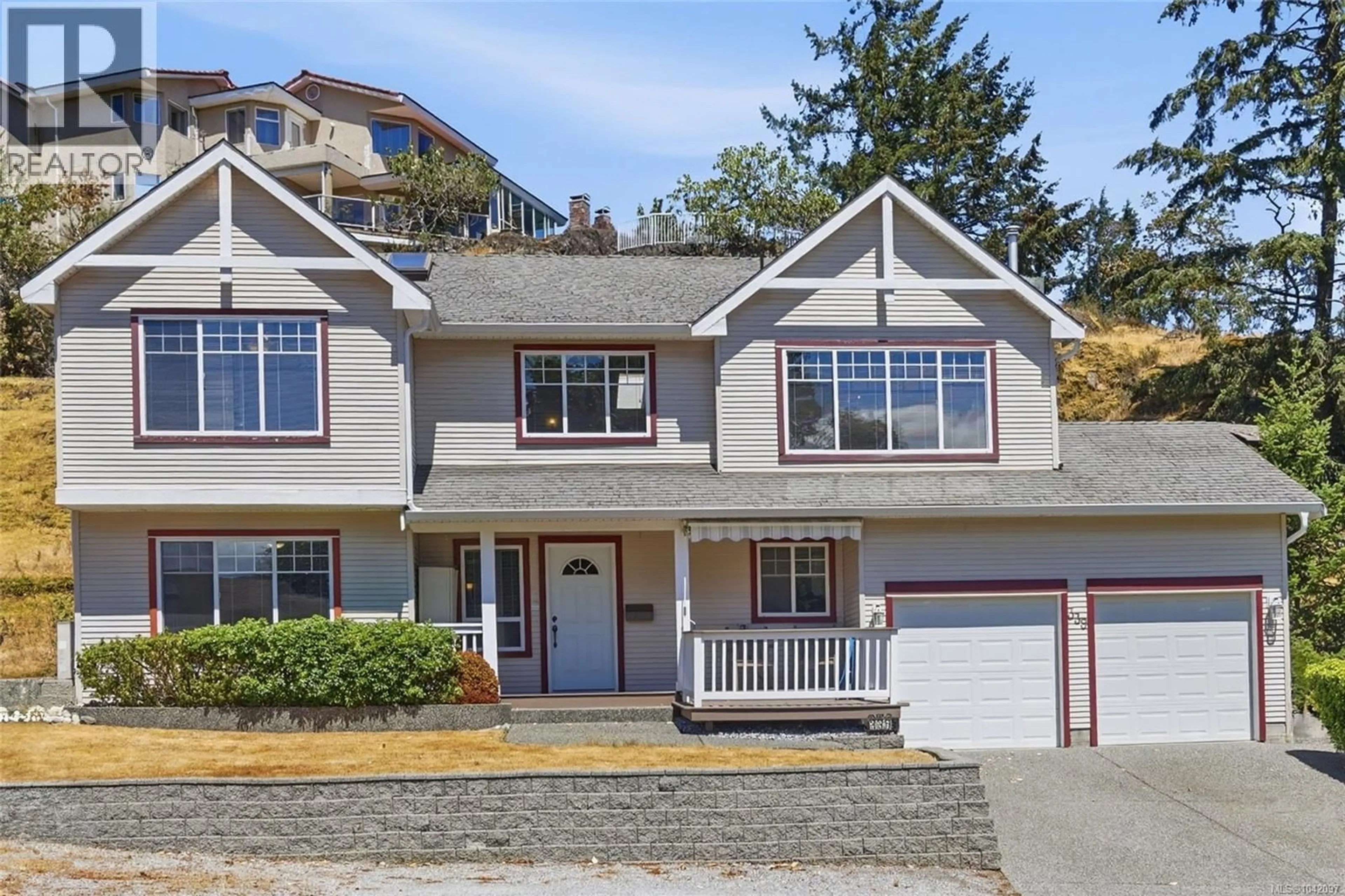 Home with vinyl exterior material, street for 339 NOTTINGHAM DRIVE, Nanaimo British Columbia V9T4T1