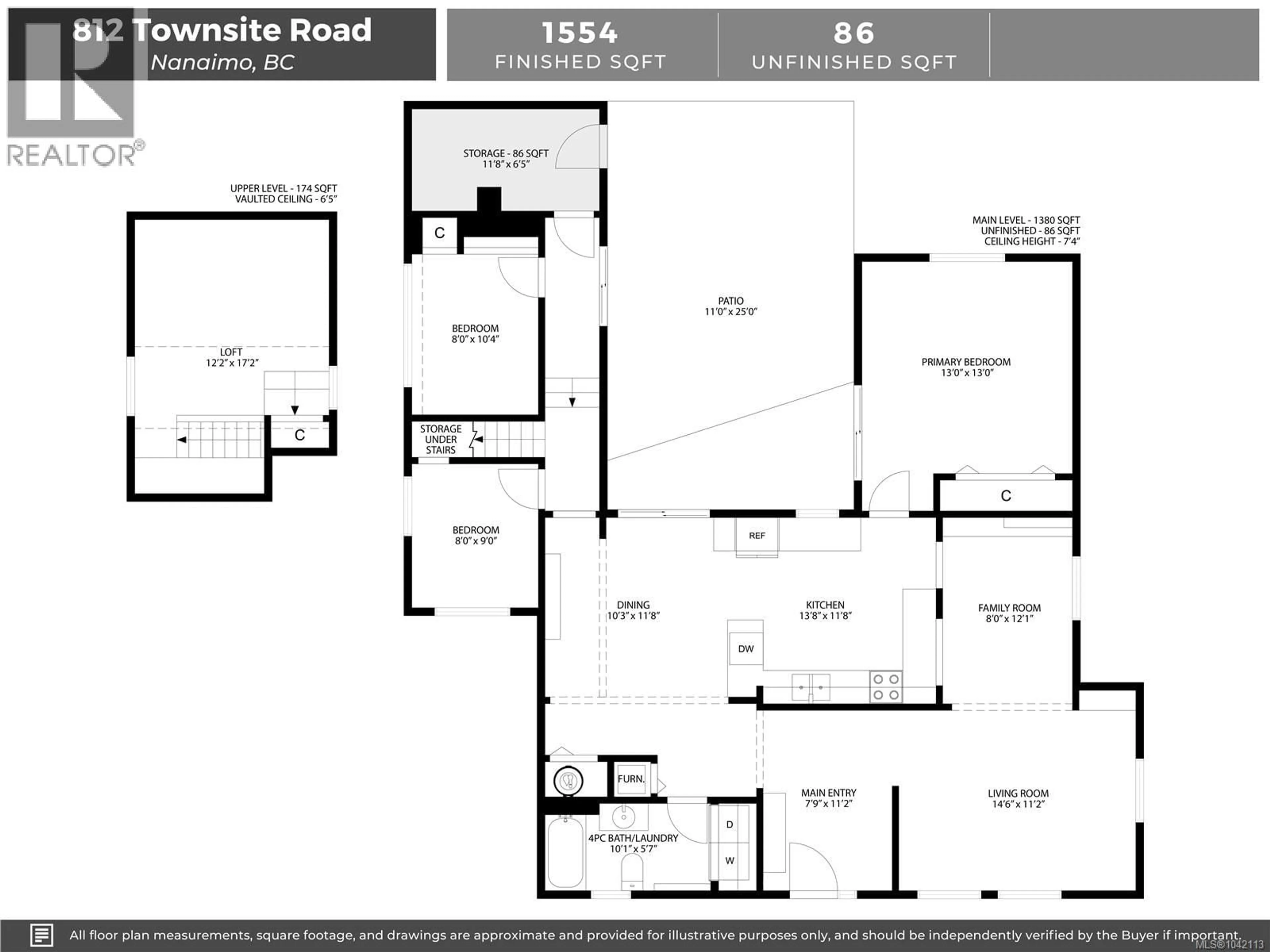 Floor plan for 812 TOWNSITE ROAD, Nanaimo British Columbia V9S1L7