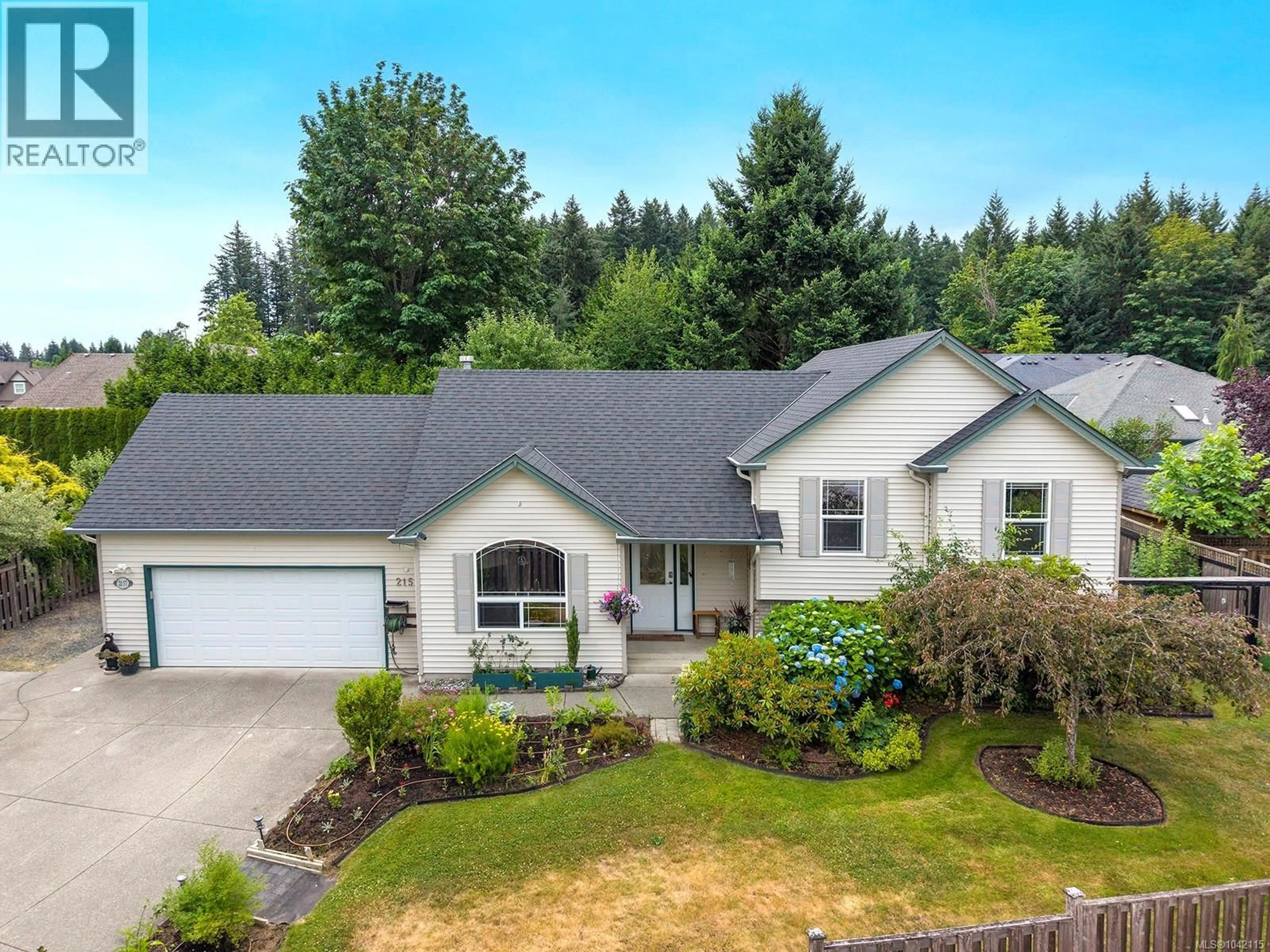 A pic from outside/outdoor area/front of a property/back of a property/a pic from drone, unknown for 2157 SWALLOW CRESCENT, Courtenay British Columbia V9N9W5