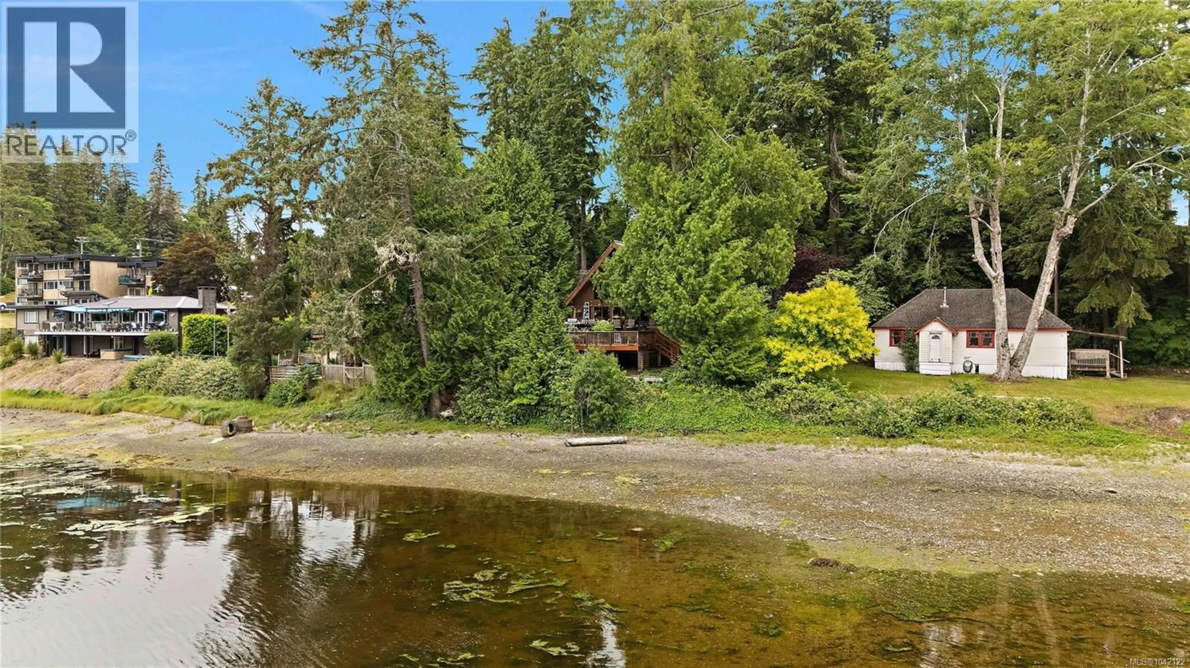 A pic from outside/outdoor area/front of a property/back of a property/a pic from drone, water/lake/river/ocean view for 8595 GLENVIEW ROAD, Port Hardy British Columbia V0N2P0