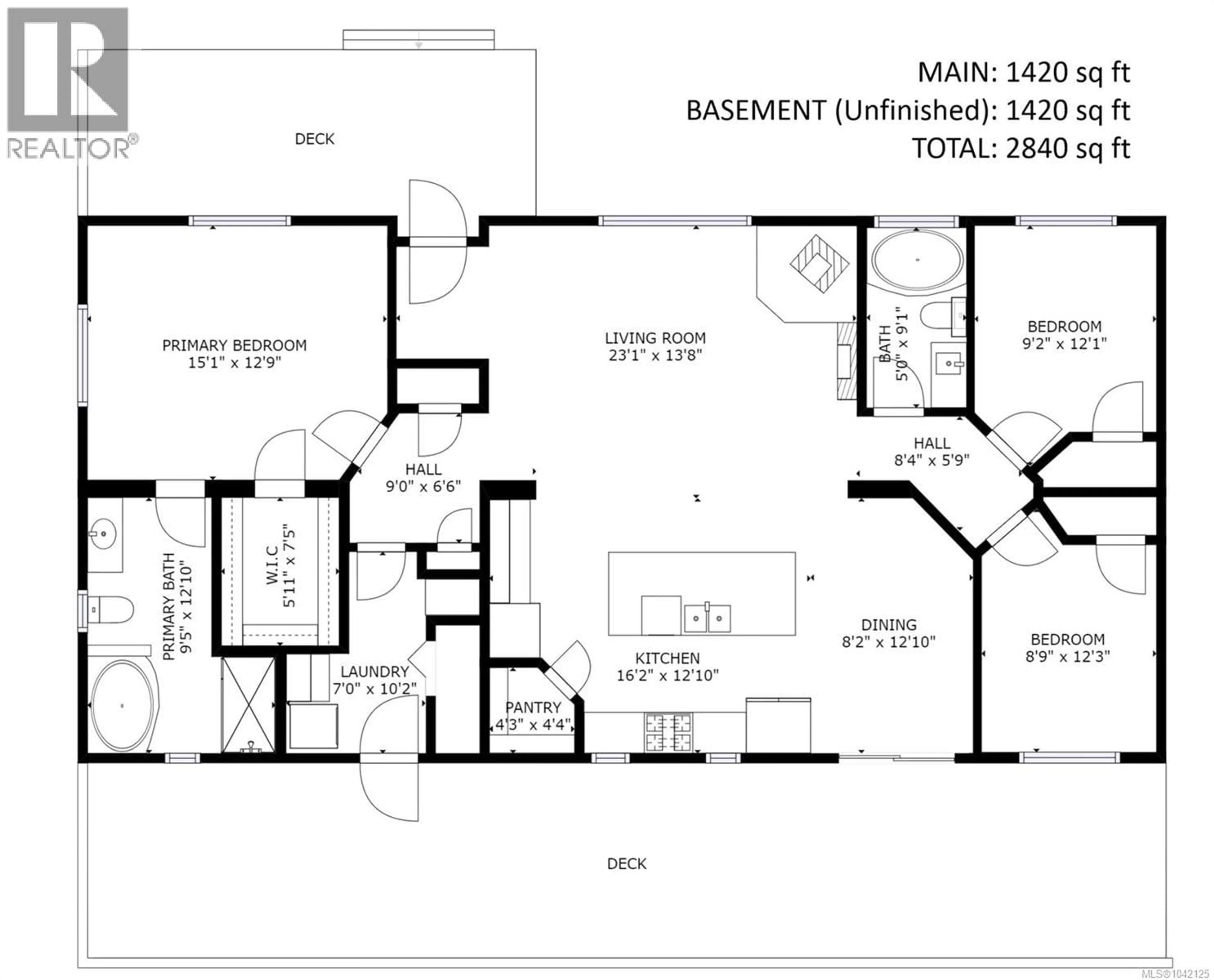 Floor plan for 896 CANSO ROAD, Gabriola Island British Columbia V0R1X2