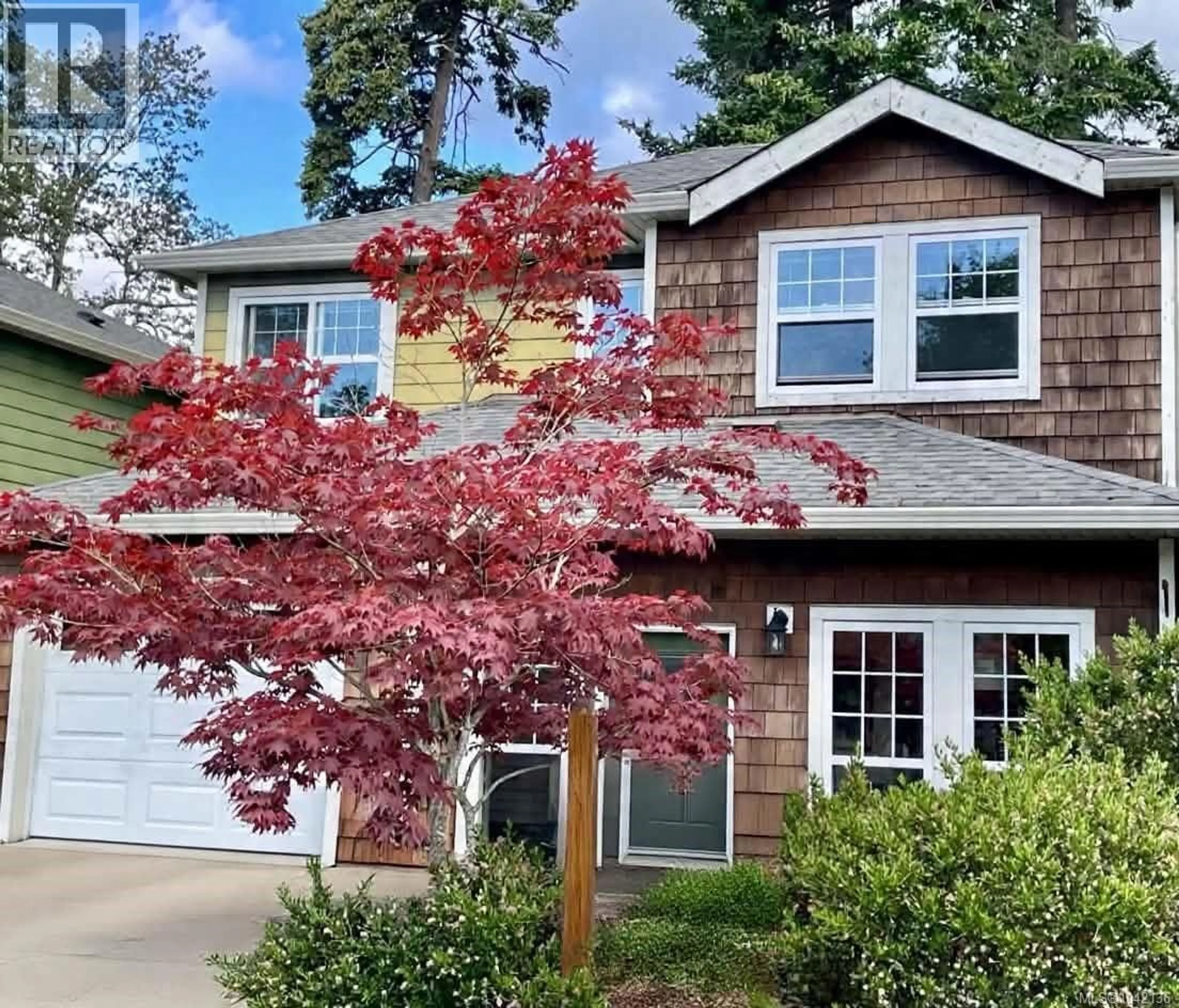 Home with vinyl exterior material, street for 12 - 4530 PIPELINE ROAD, Saanich British Columbia V8Z7Y6