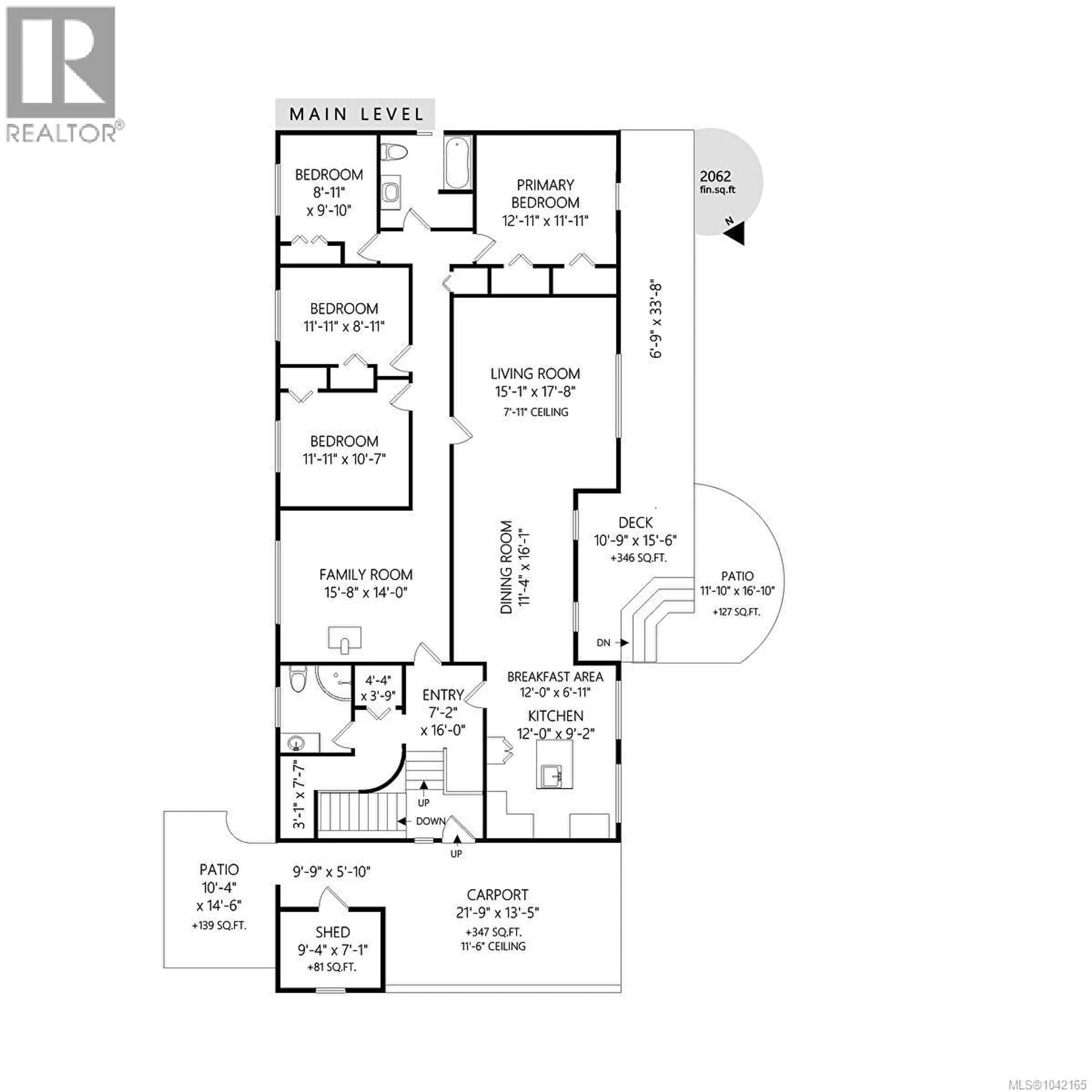 Floor plan for 2566 HASTINGS ROAD, Chemainus British Columbia V0R1K5