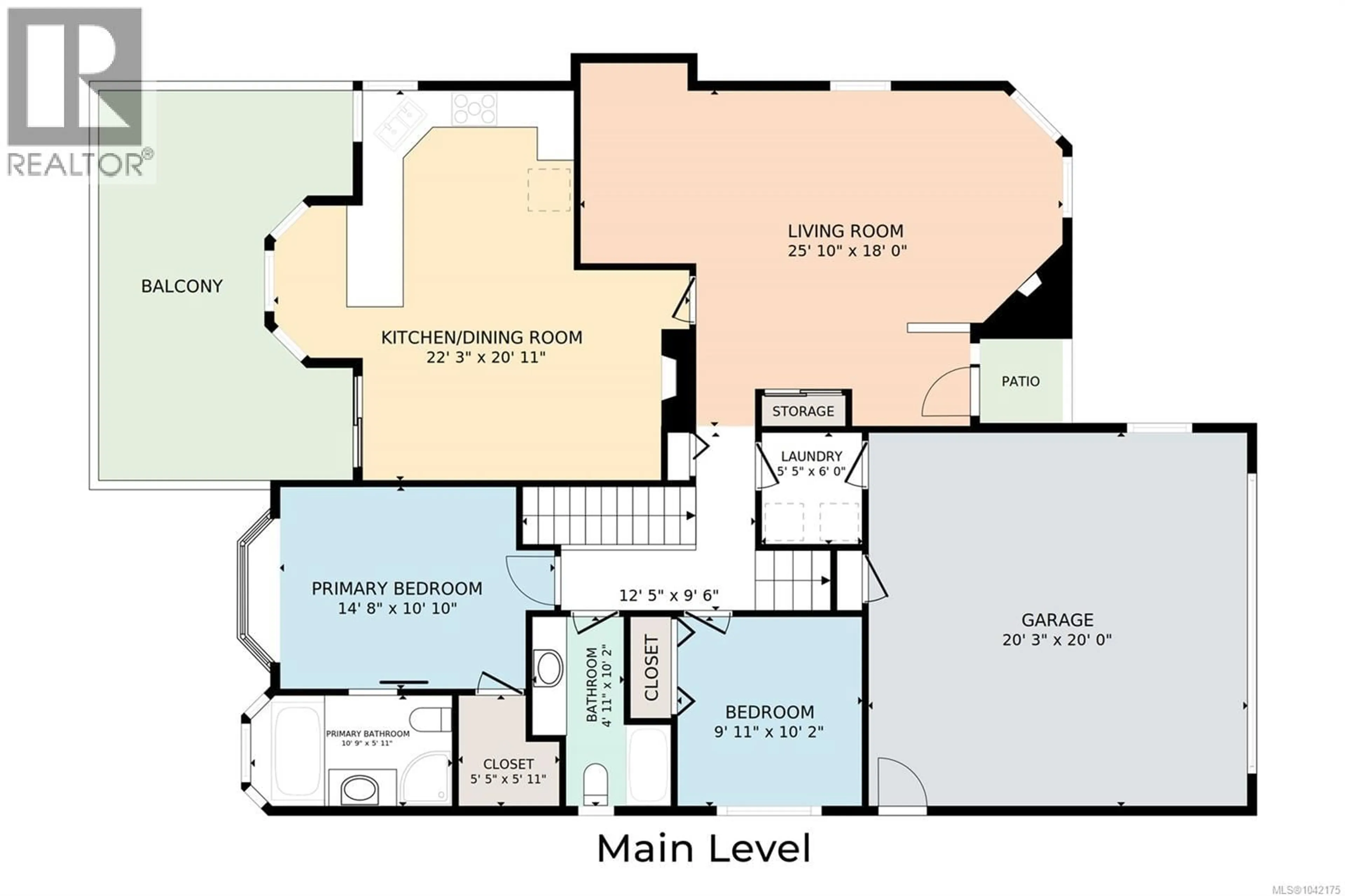 Floor plan for 4915 DENFORD PLACE, Nanaimo British Columbia V9V1R3