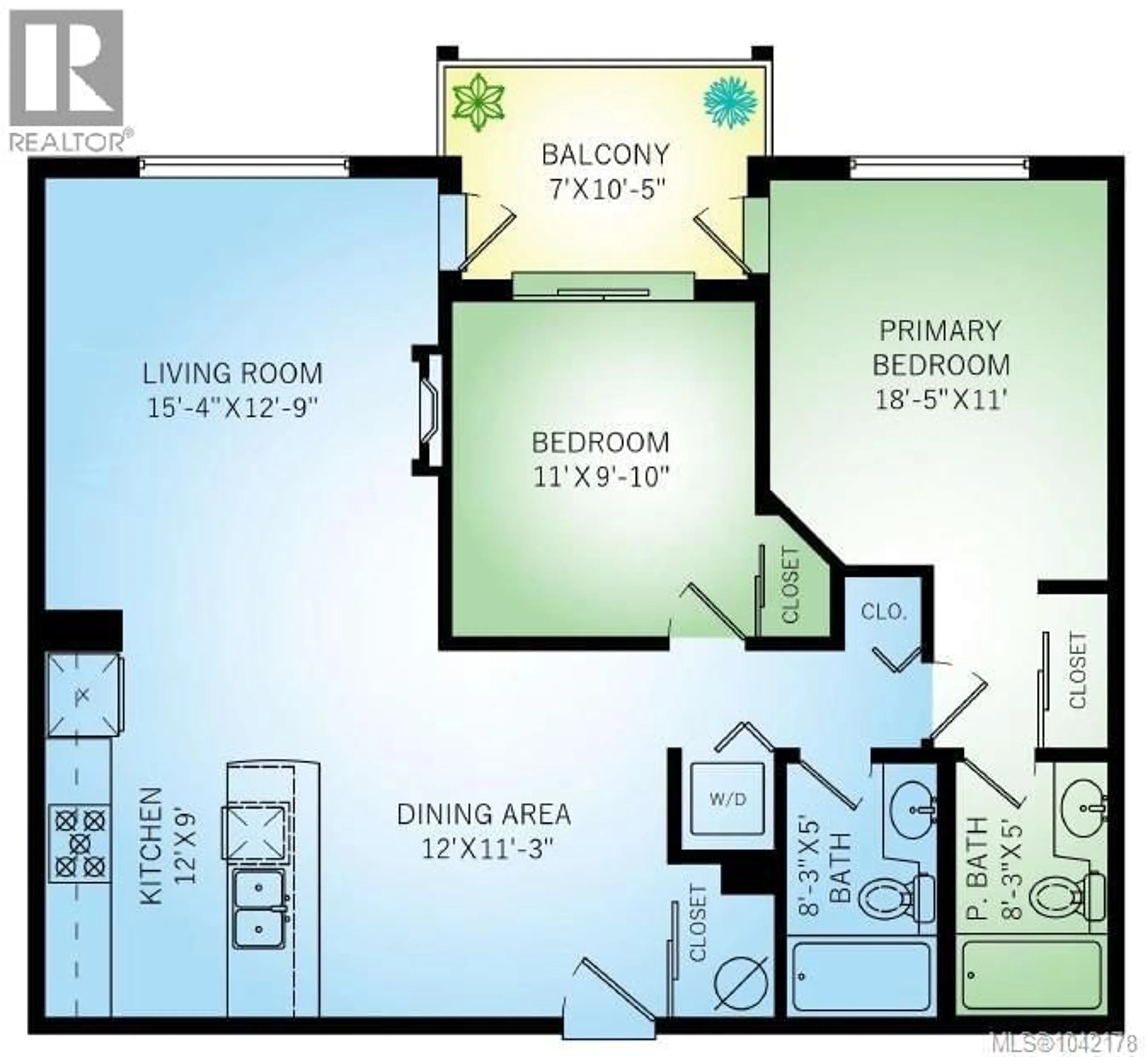 Floor plan for 205 - 2823 JACKLIN ROAD, Langford British Columbia V9B3Y1