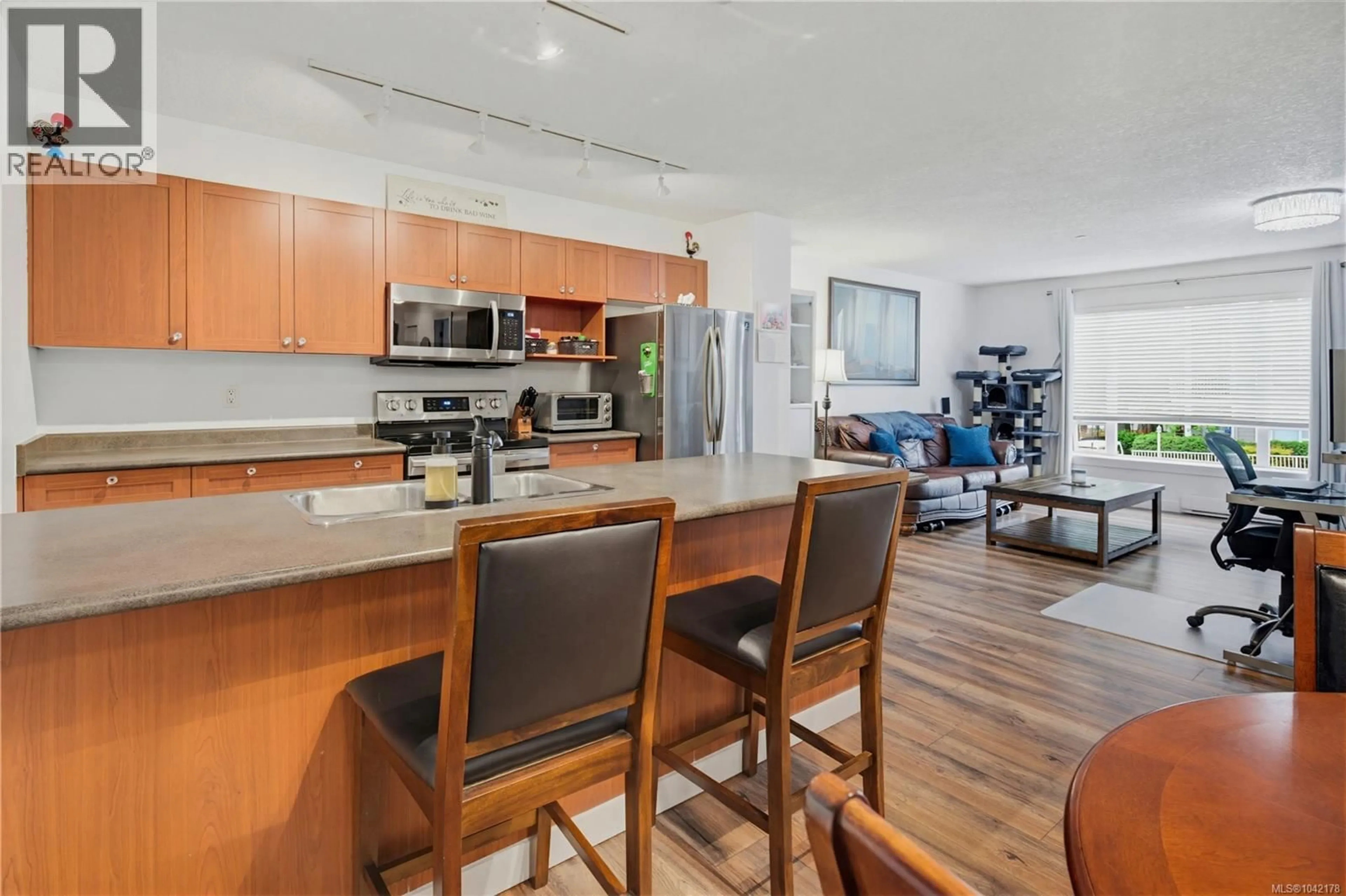 Open concept kitchen, unknown for 205 - 2823 JACKLIN ROAD, Langford British Columbia V9B3Y1