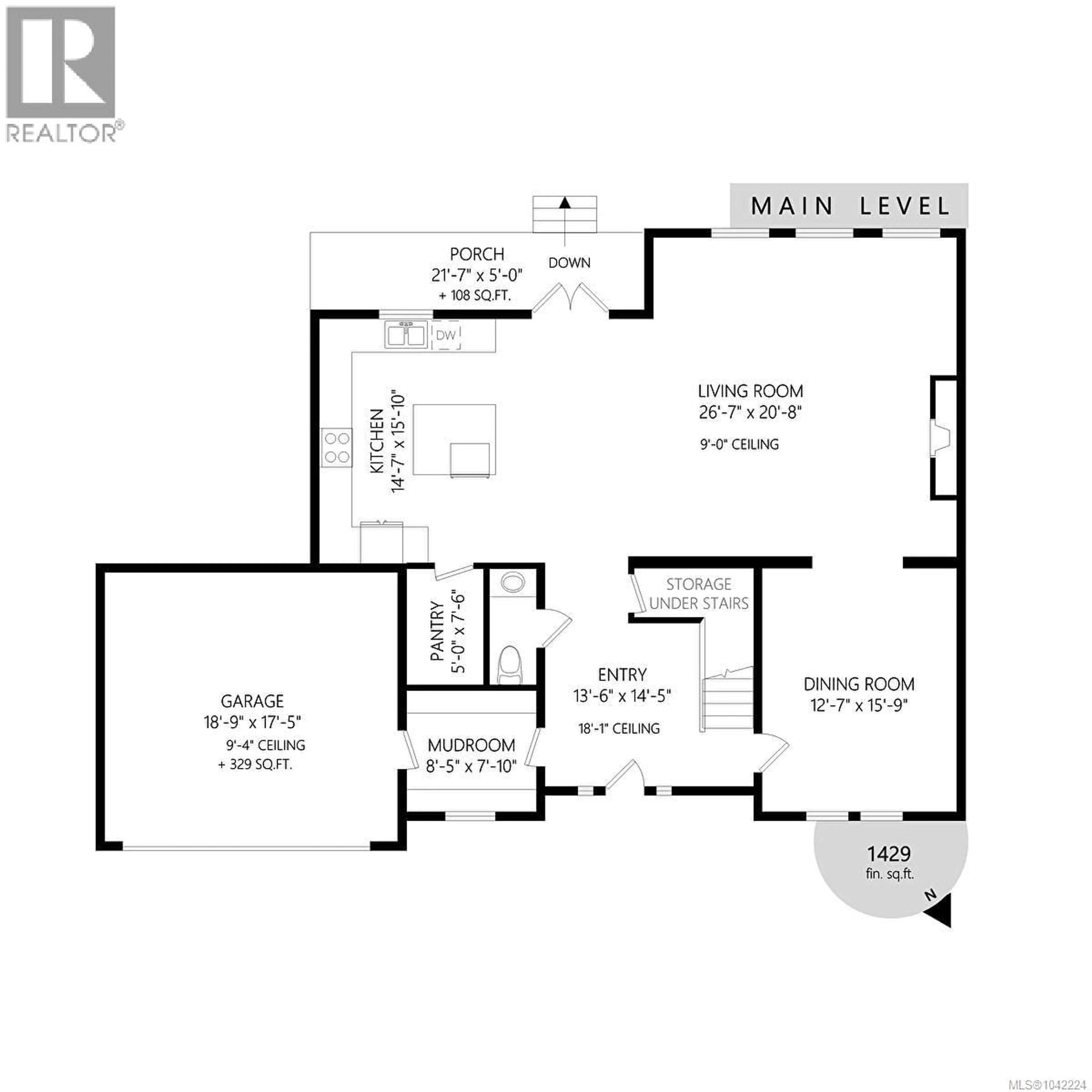Floor plan for 990 ARIANE GARDENS, Langford British Columbia V9C3A4