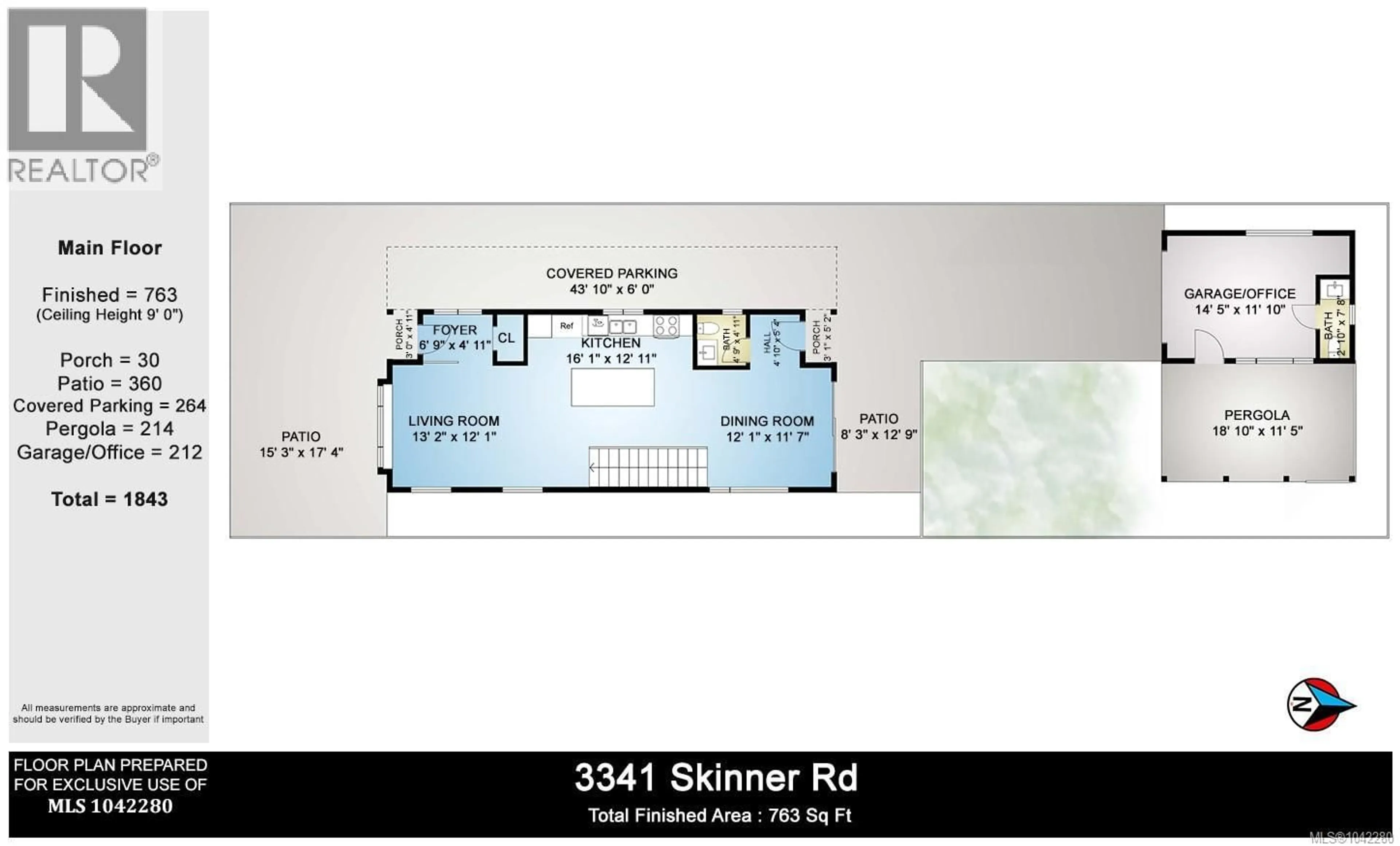 Floor plan for 3341 SKINNER ROAD, Duncan British Columbia V9L4V4