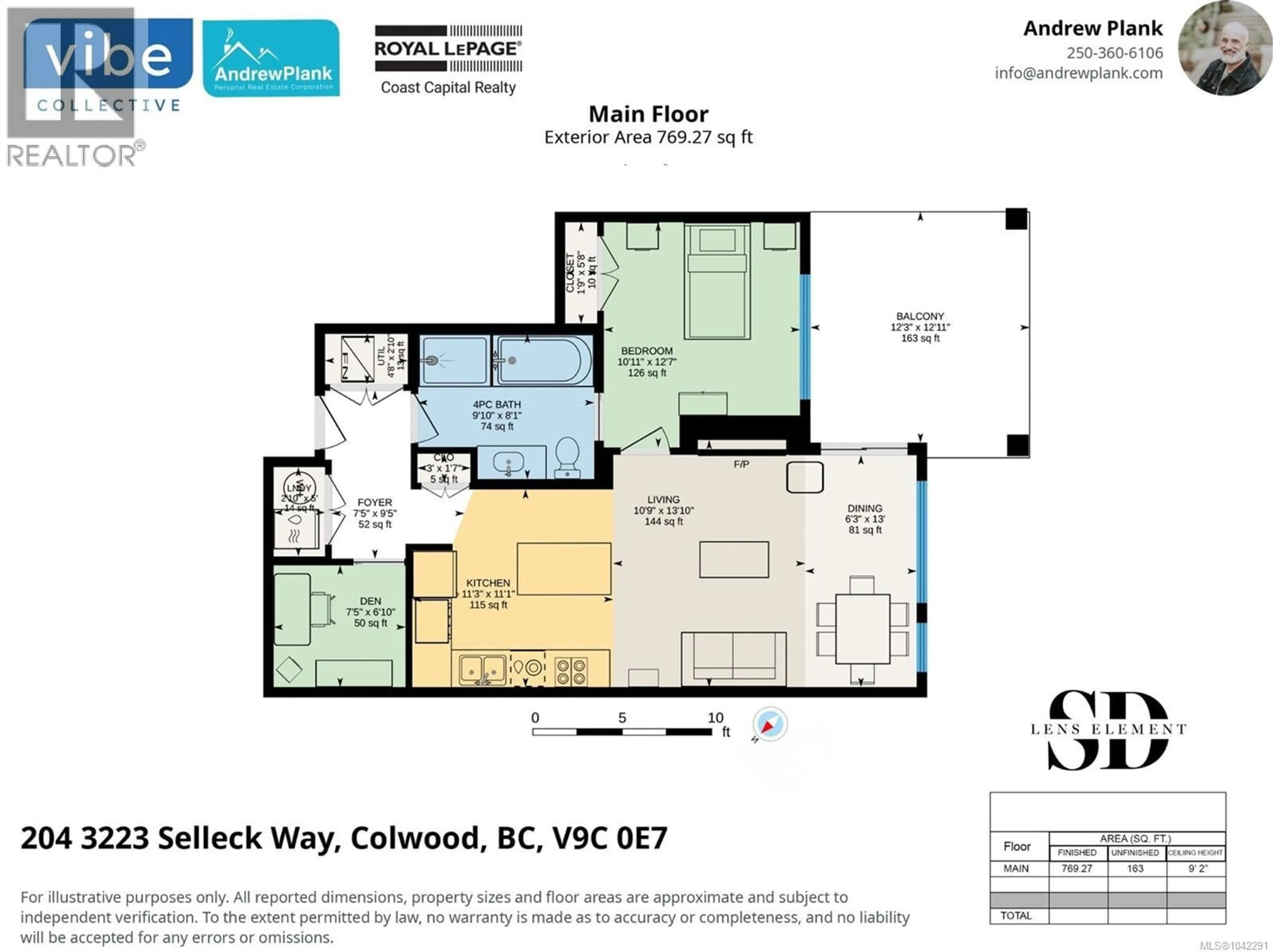 Floor plan for 204 - 3223 SELLECK WAY, Colwood British Columbia V9C0E7