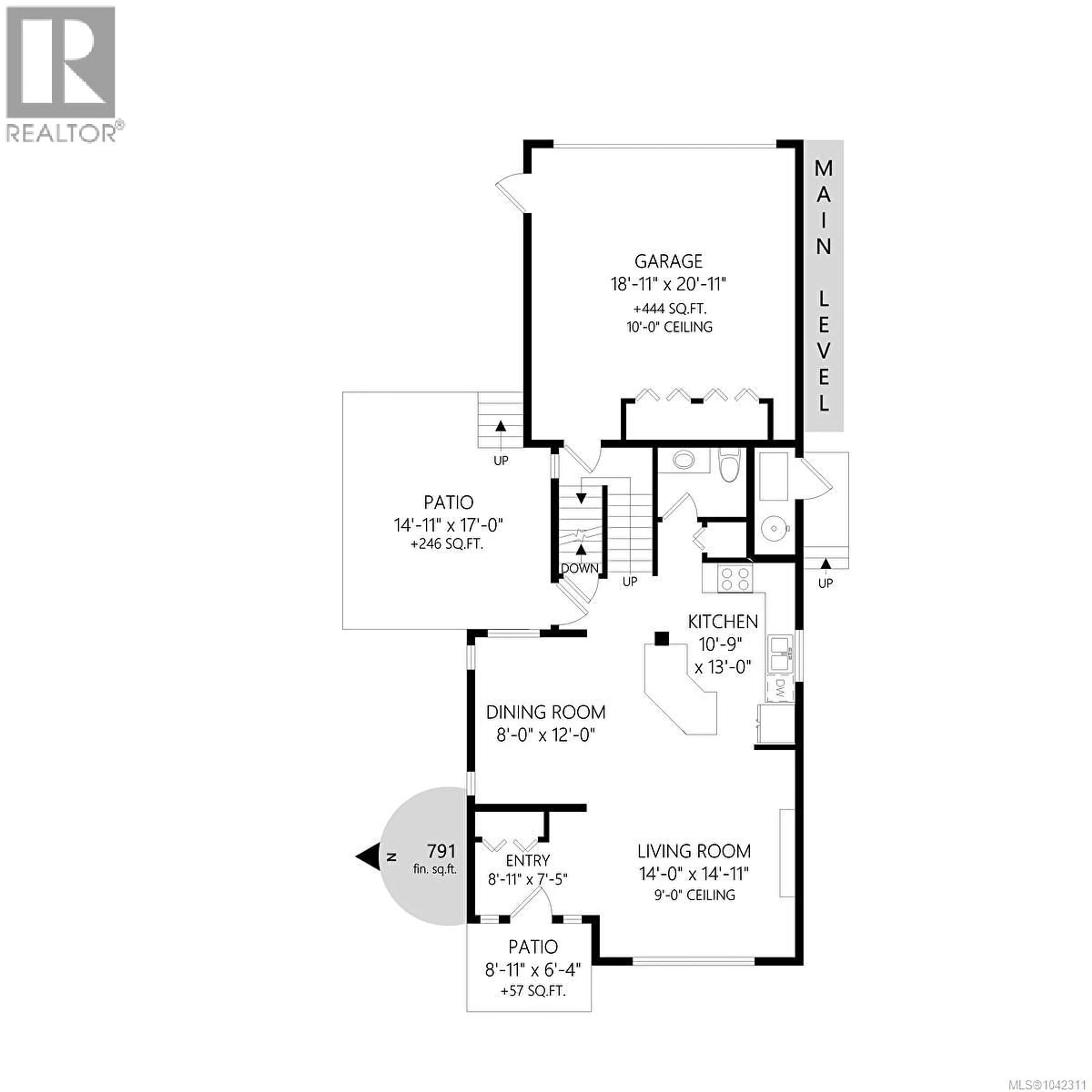 Floor plan for 2983 DORNIER ROAD, Langford British Columbia V9B0N1