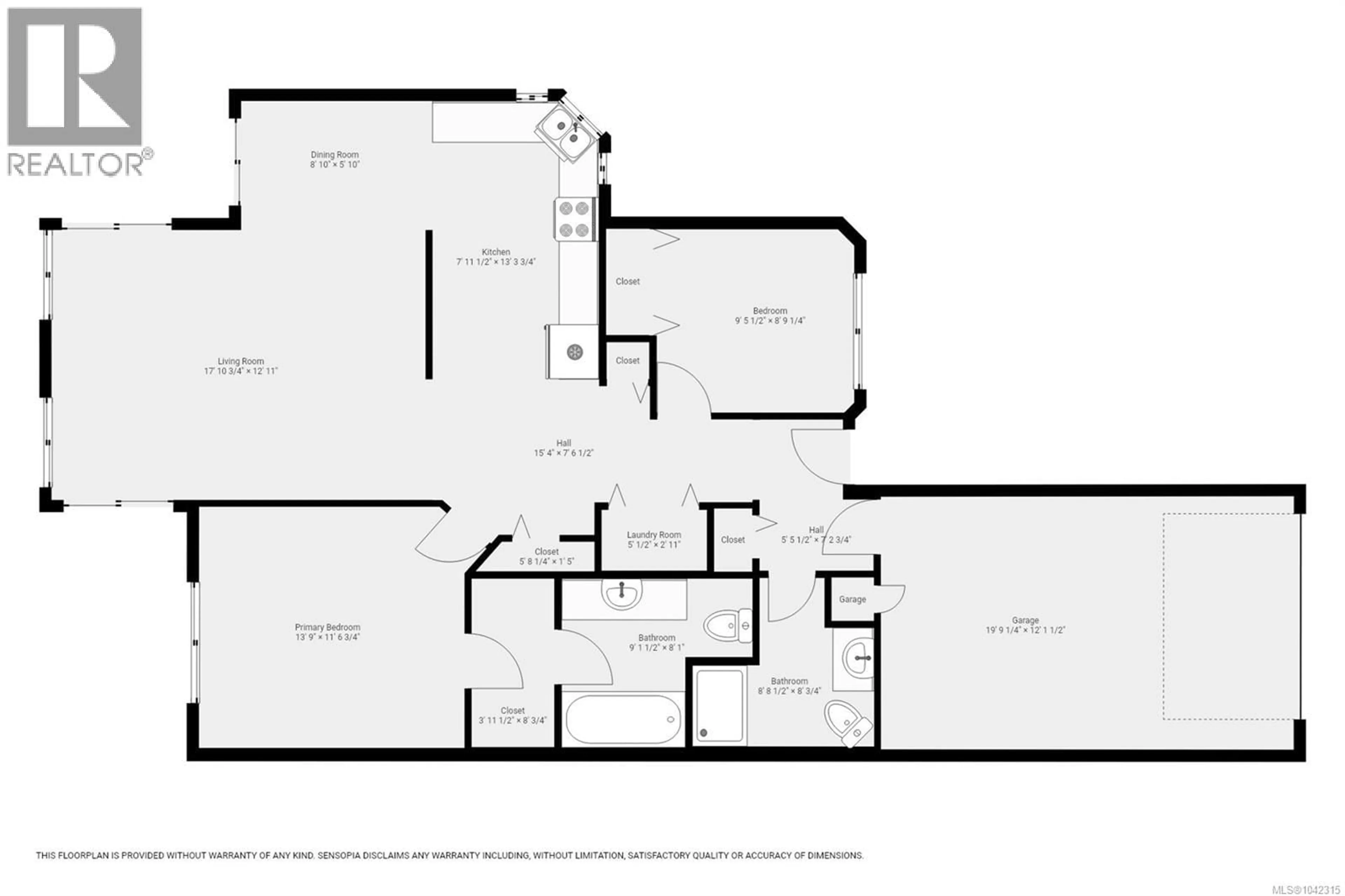 Floor plan for 29 - 396 HARROGATE ROAD, Campbell River British Columbia V9W1W2
