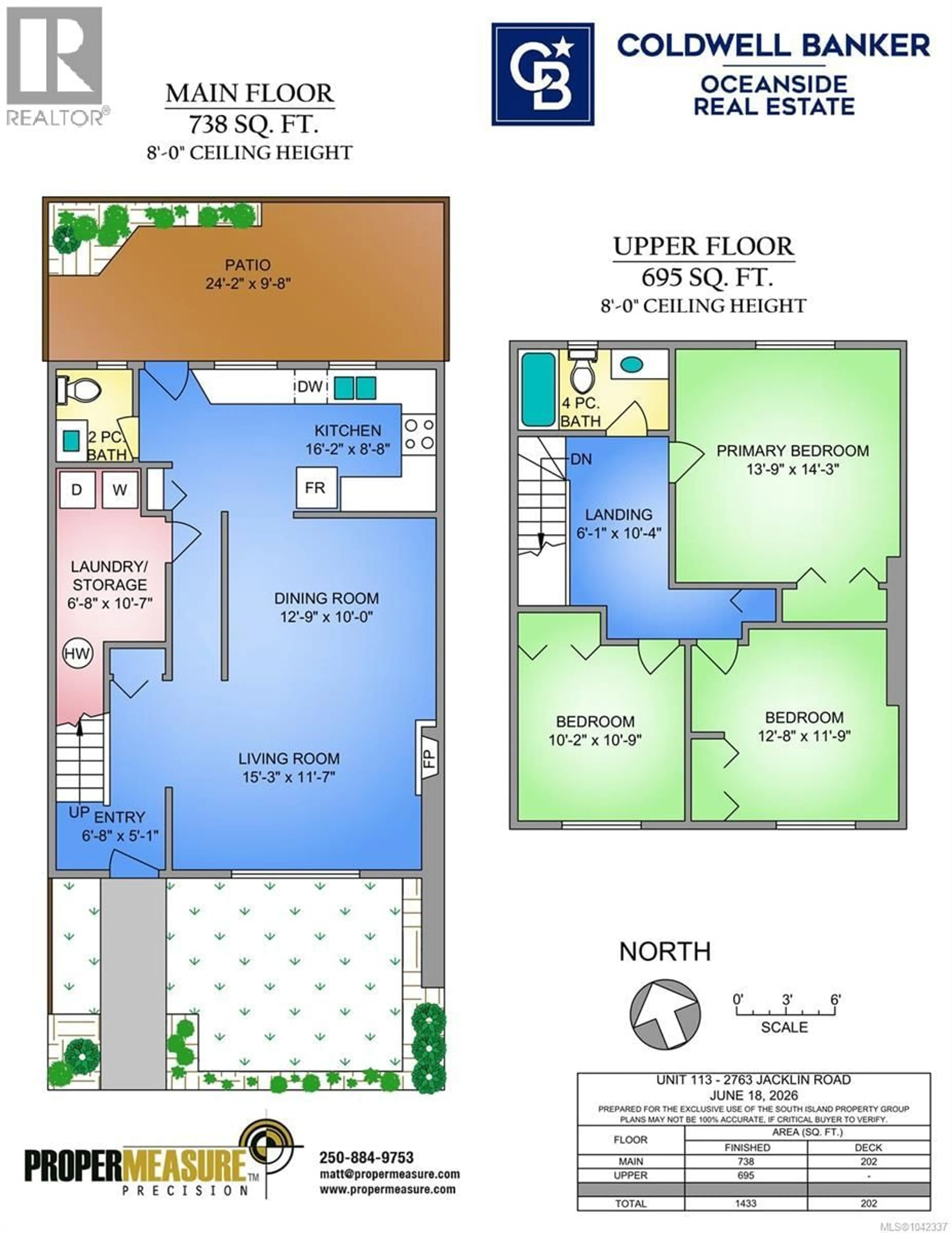 Floor plan for 113 - 2763 JACKLIN ROAD, Langford British Columbia V9B1B1