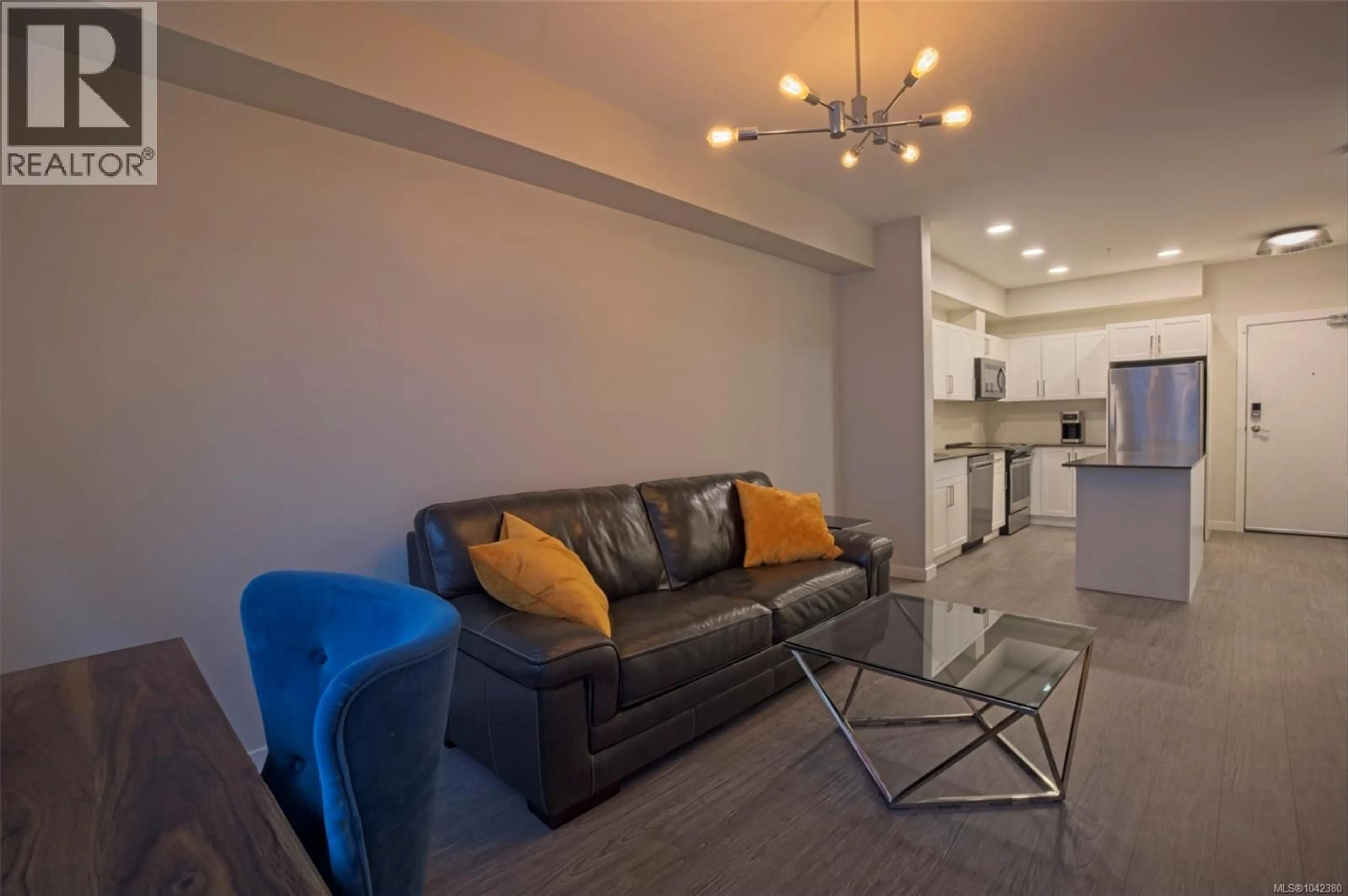 Living room with furniture, unknown for 204 - 868 ORONO AVENUE, Langford British Columbia V9B0X9