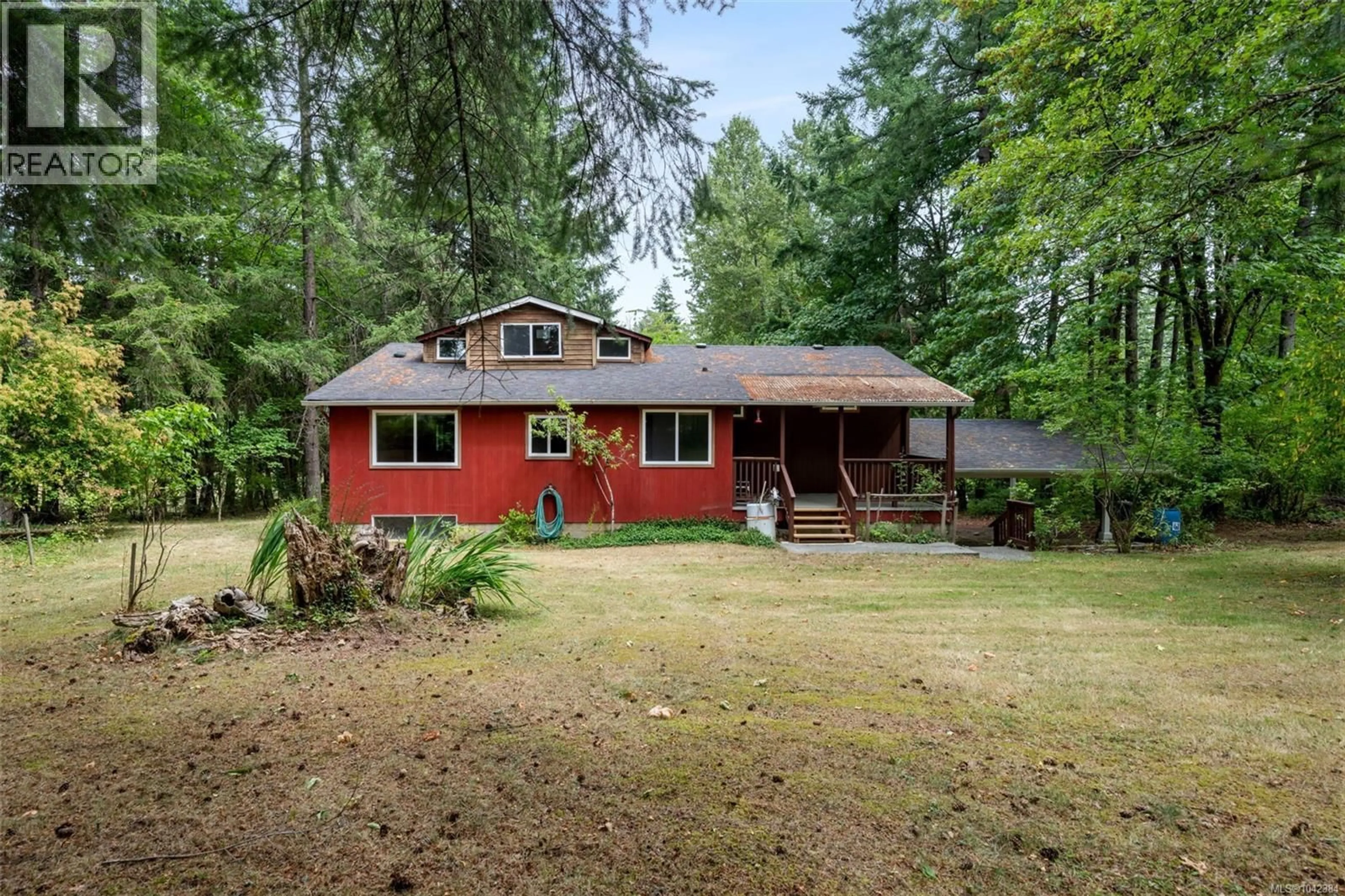A pic from outside/outdoor area/front of a property/back of a property/a pic from drone, unknown for 6025 CASTLEY ROAD, Duncan British Columbia V9L6K2
