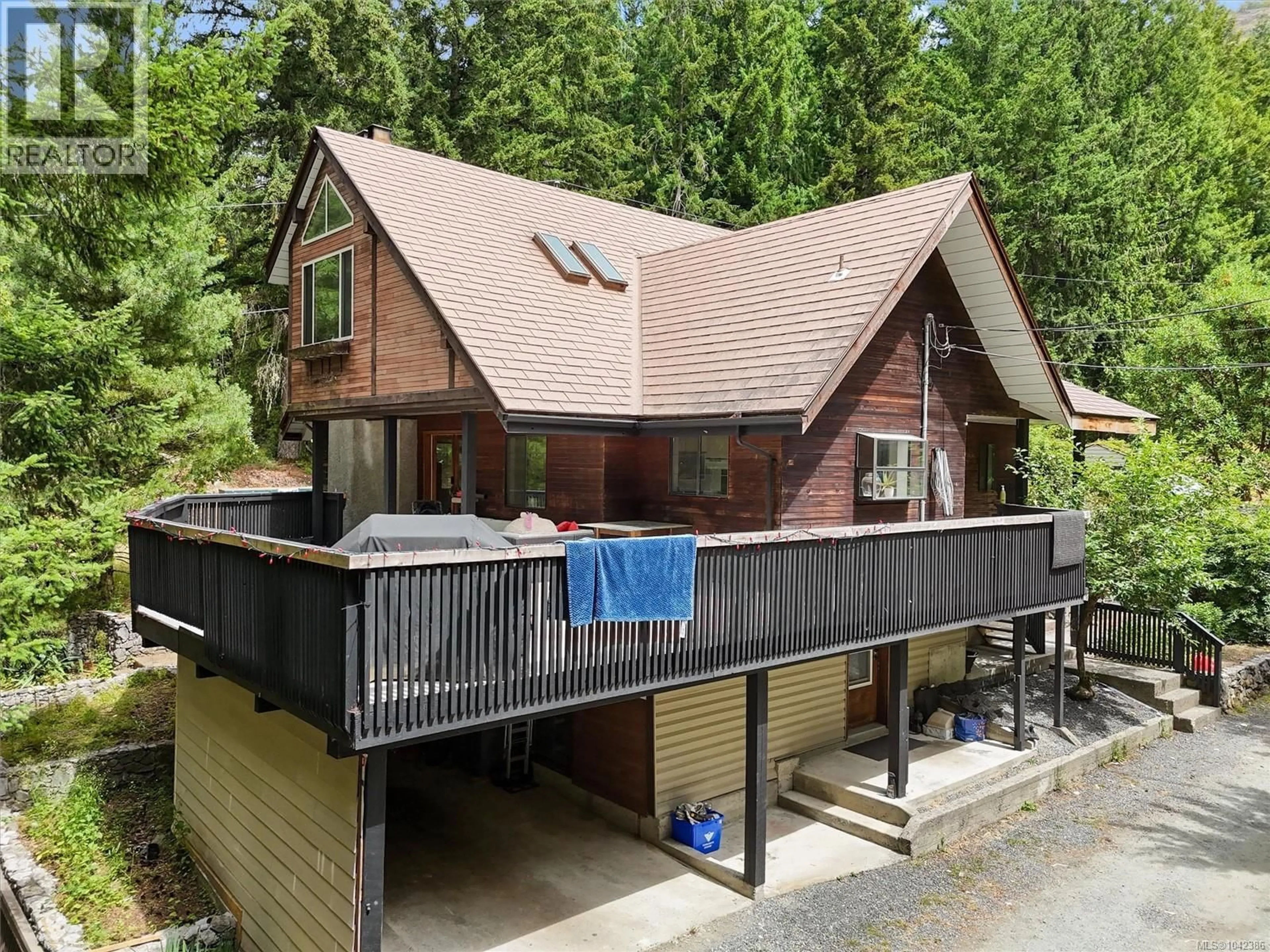 A pic from outside/outdoor area/front of a property/back of a property/a pic from drone, unknown for 2099 SHAWNIGAN LAKE ROAD, Shawnigan Lake British Columbia V8H2B5