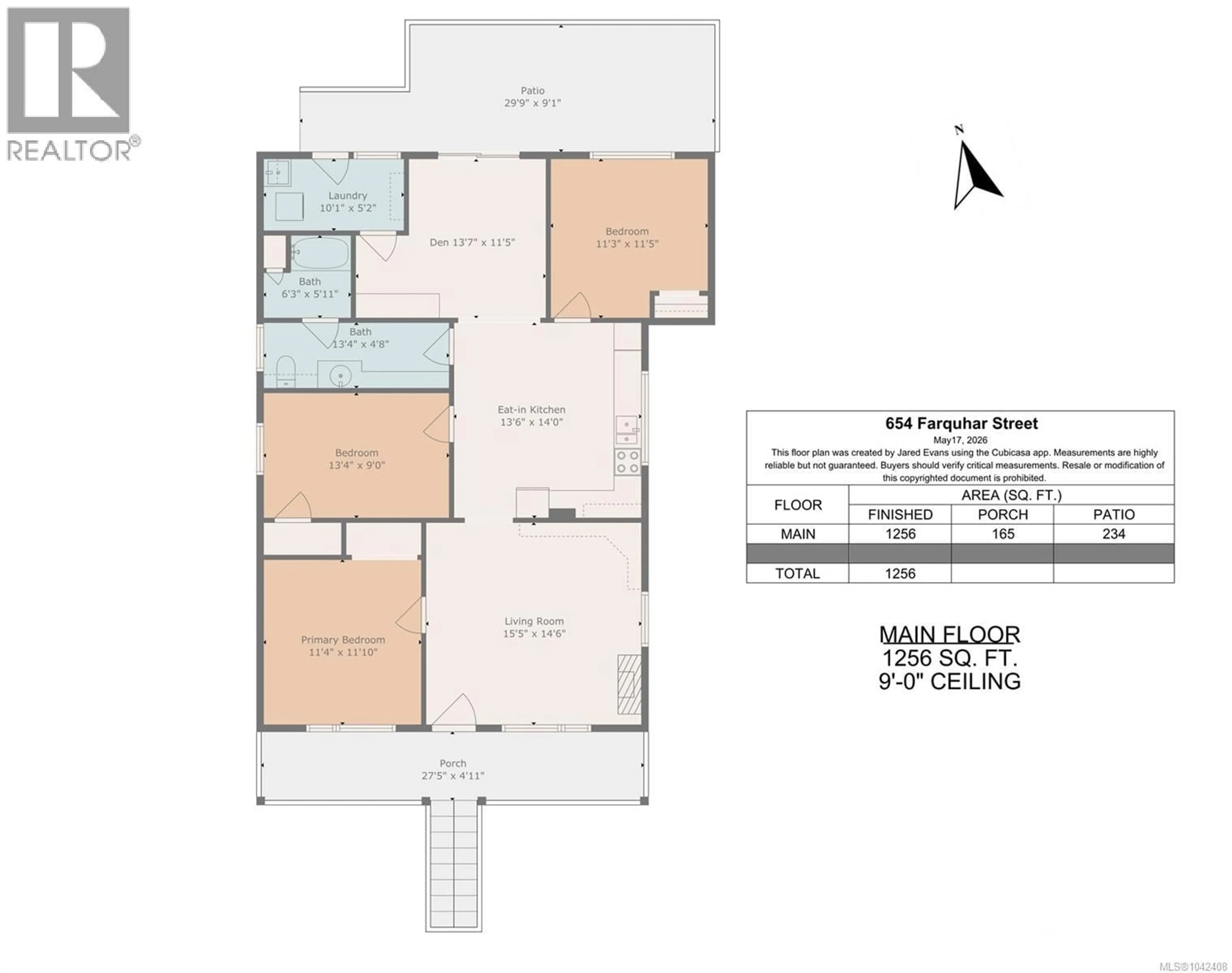 Floor plan for 654 FARQUHAR STREET, Nanaimo British Columbia V9R2E5
