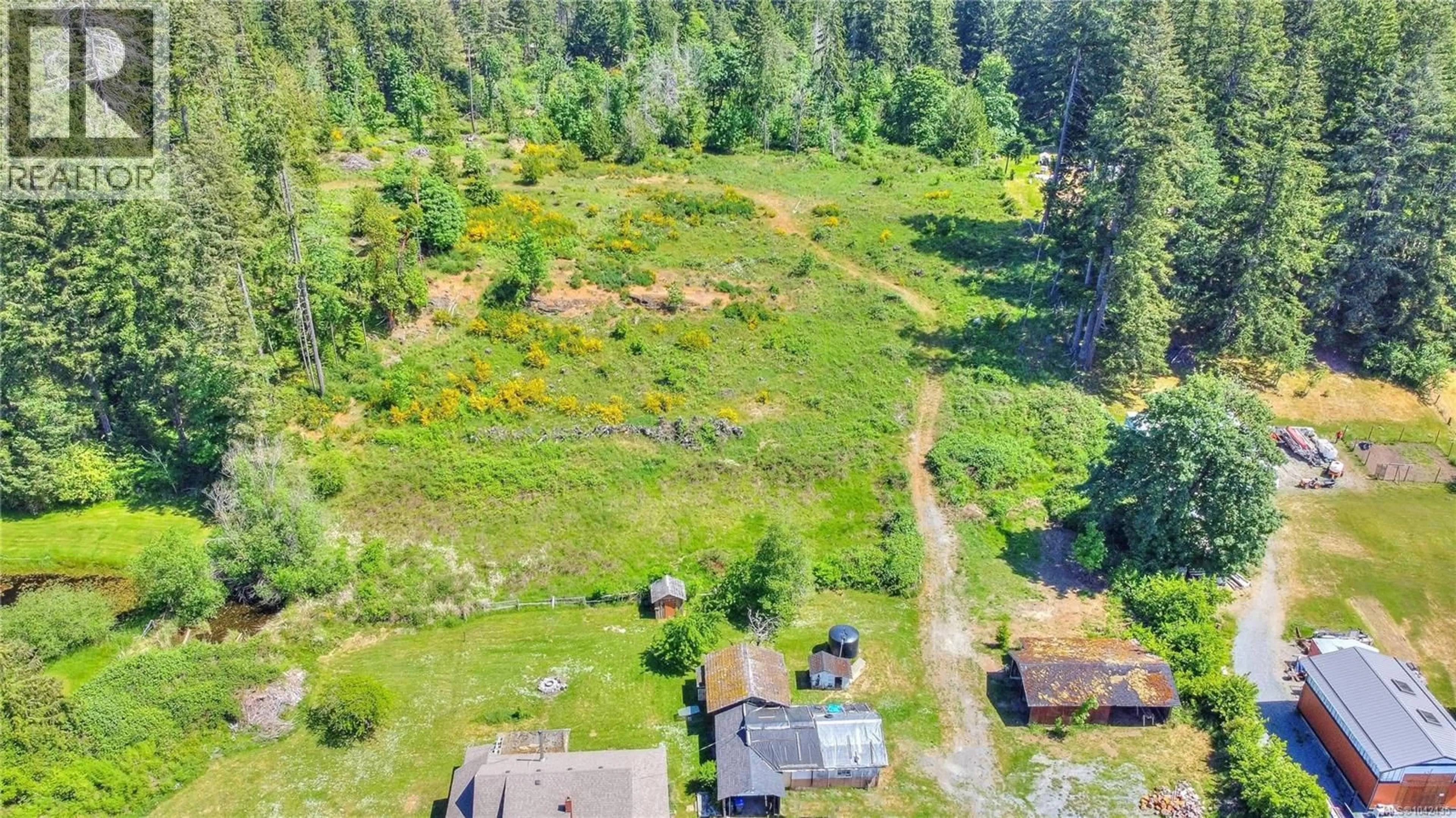 A pic from outside/outdoor area/front of a property/back of a property/a pic from drone, forest/trees view for 2348 YELLOW POINT ROAD, Nanaimo British Columbia V9X1W5