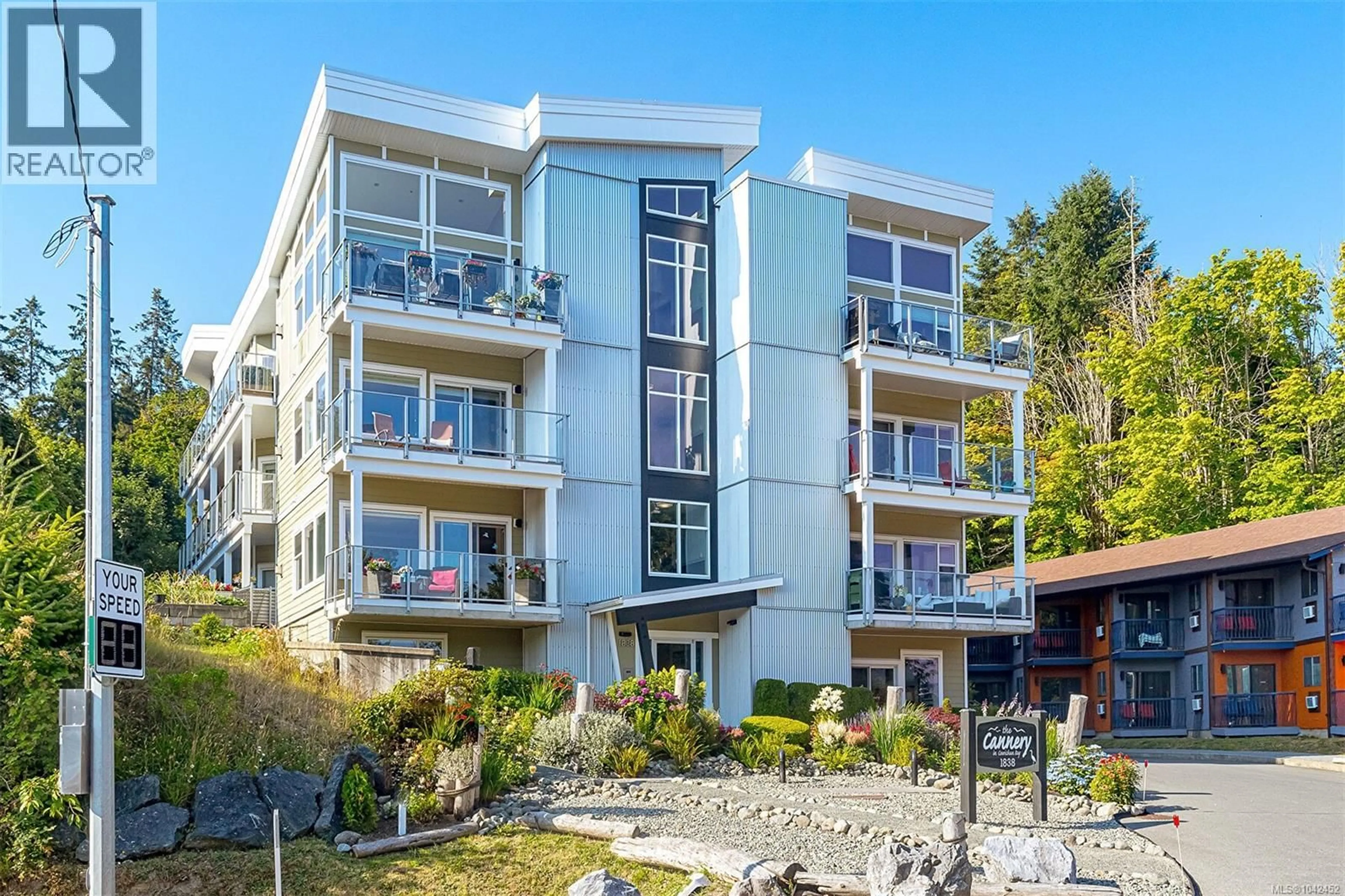 A pic from outside/outdoor area/front of a property/back of a property/a pic from drone, unknown for 101 - 1838 COWICHAN BAY ROAD, Cowichan Bay British Columbia V0R1N1