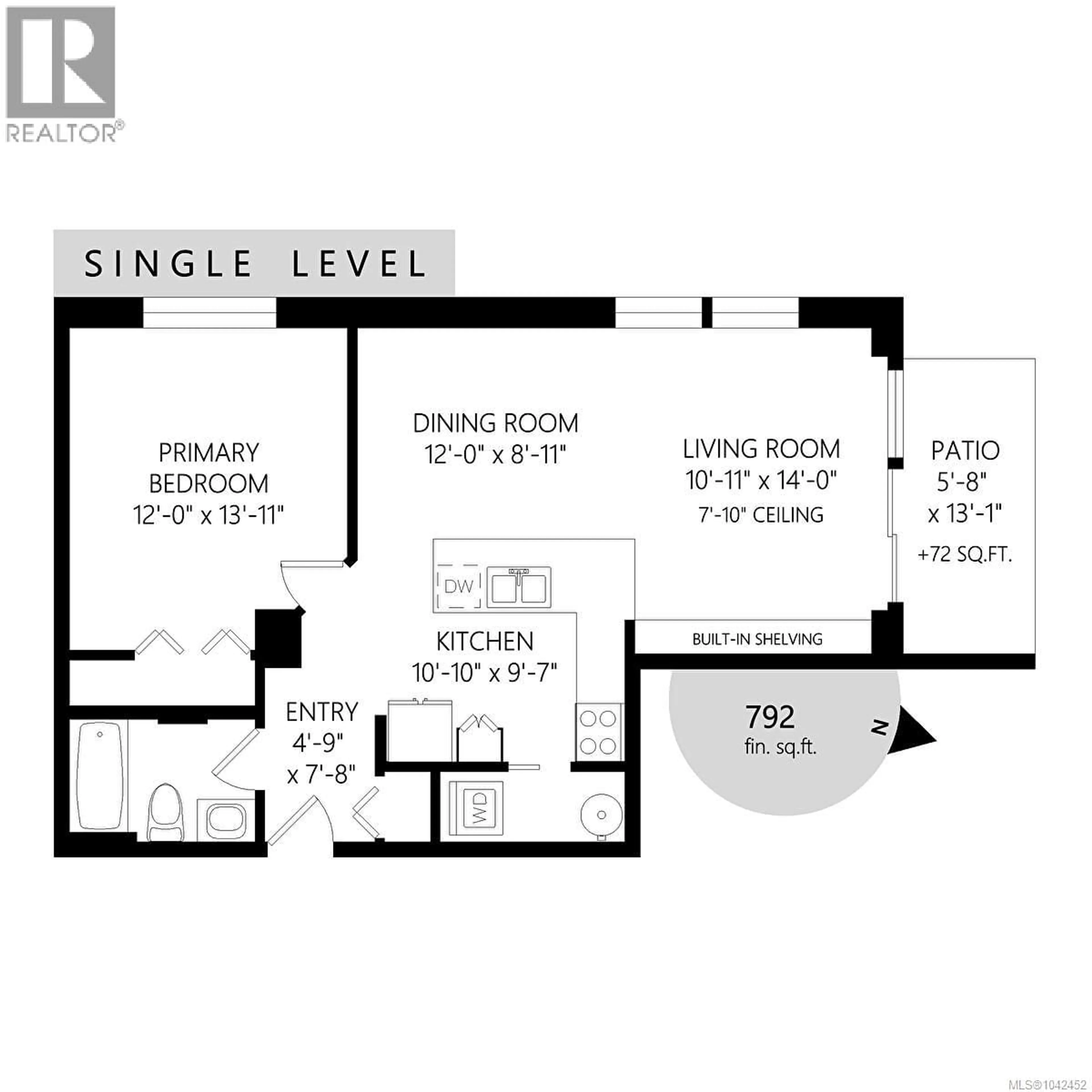 Floor plan for 101 - 1838 COWICHAN BAY ROAD, Cowichan Bay British Columbia V0R1N1