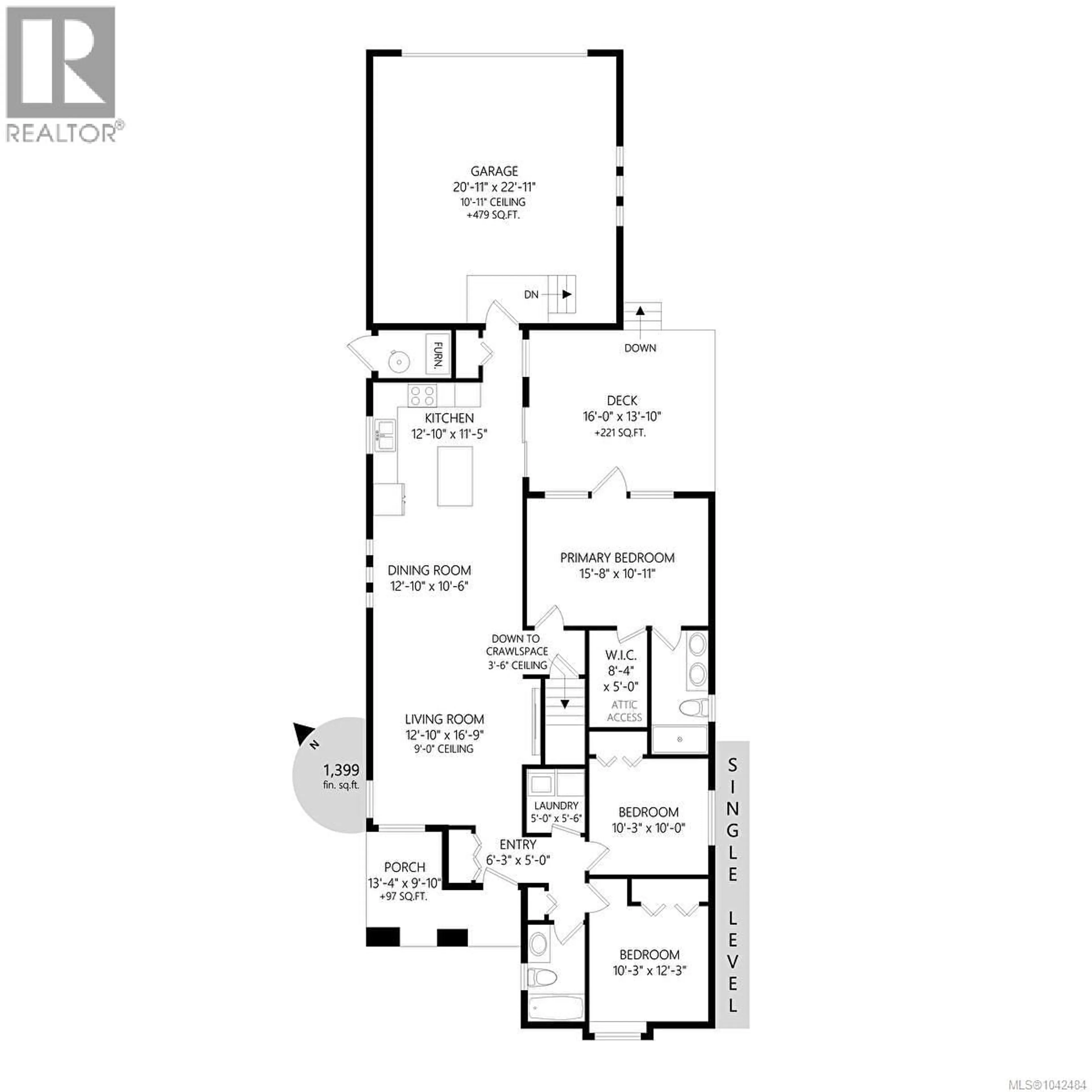 Floor plan for 3063 DORNIER ROAD, Langford British Columbia V9B0N2