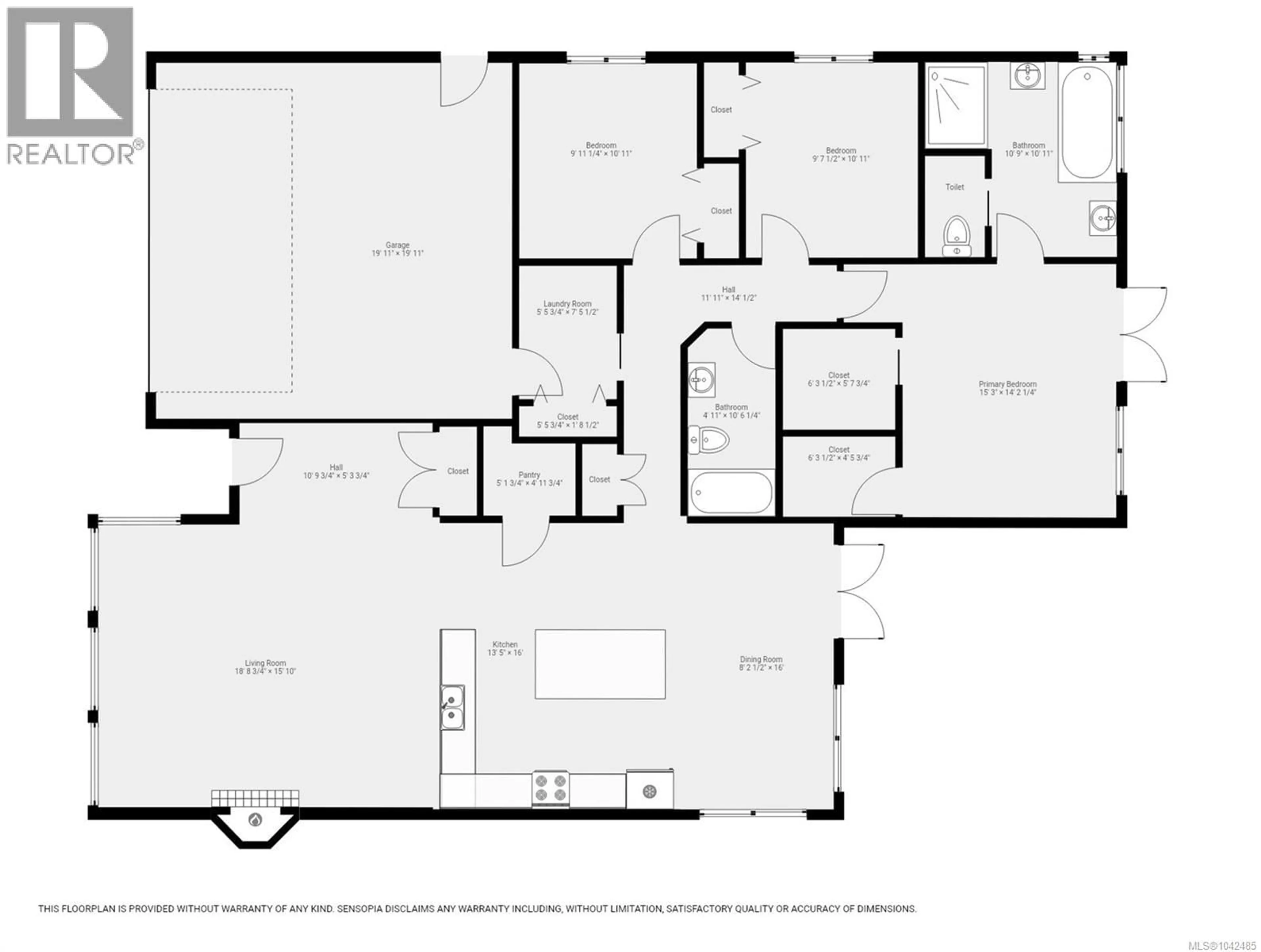 Floor plan for 721 TIMBERLINE DRIVE, Campbell River British Columbia V9H0A3