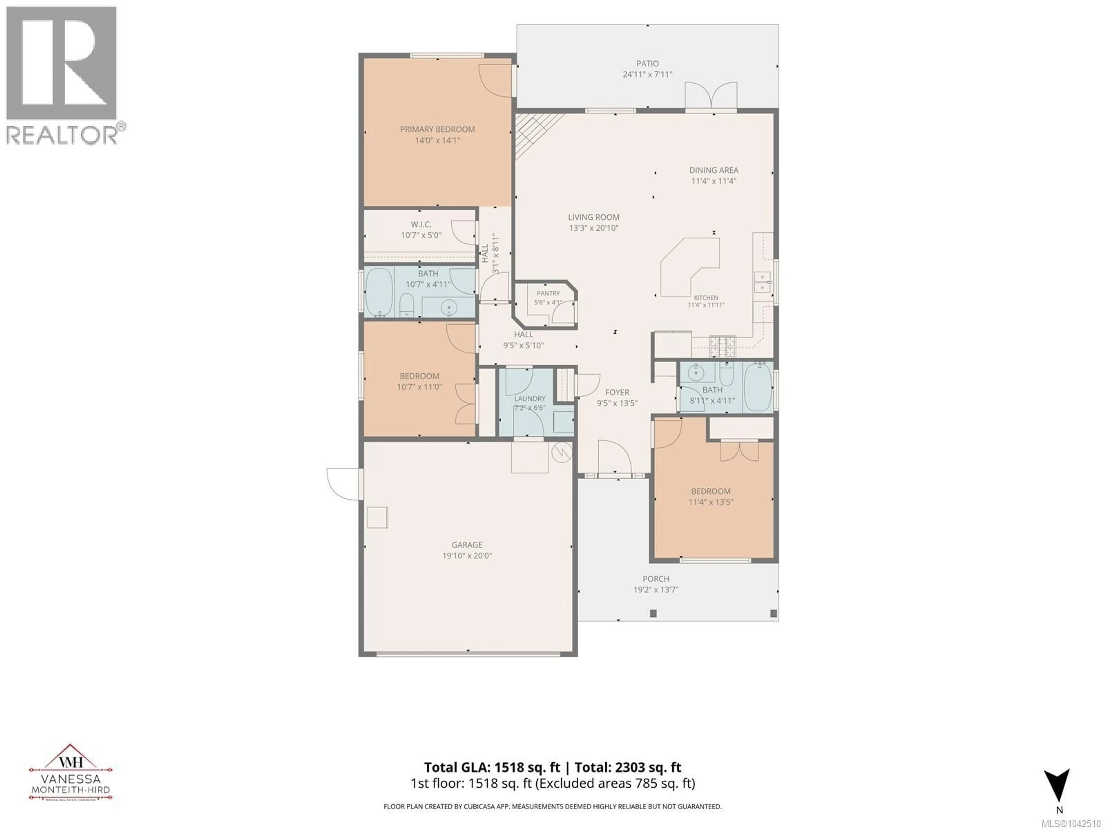 Floor plan for 117 STRATHCONA WAY, Campbell River British Columbia V9H1W4
