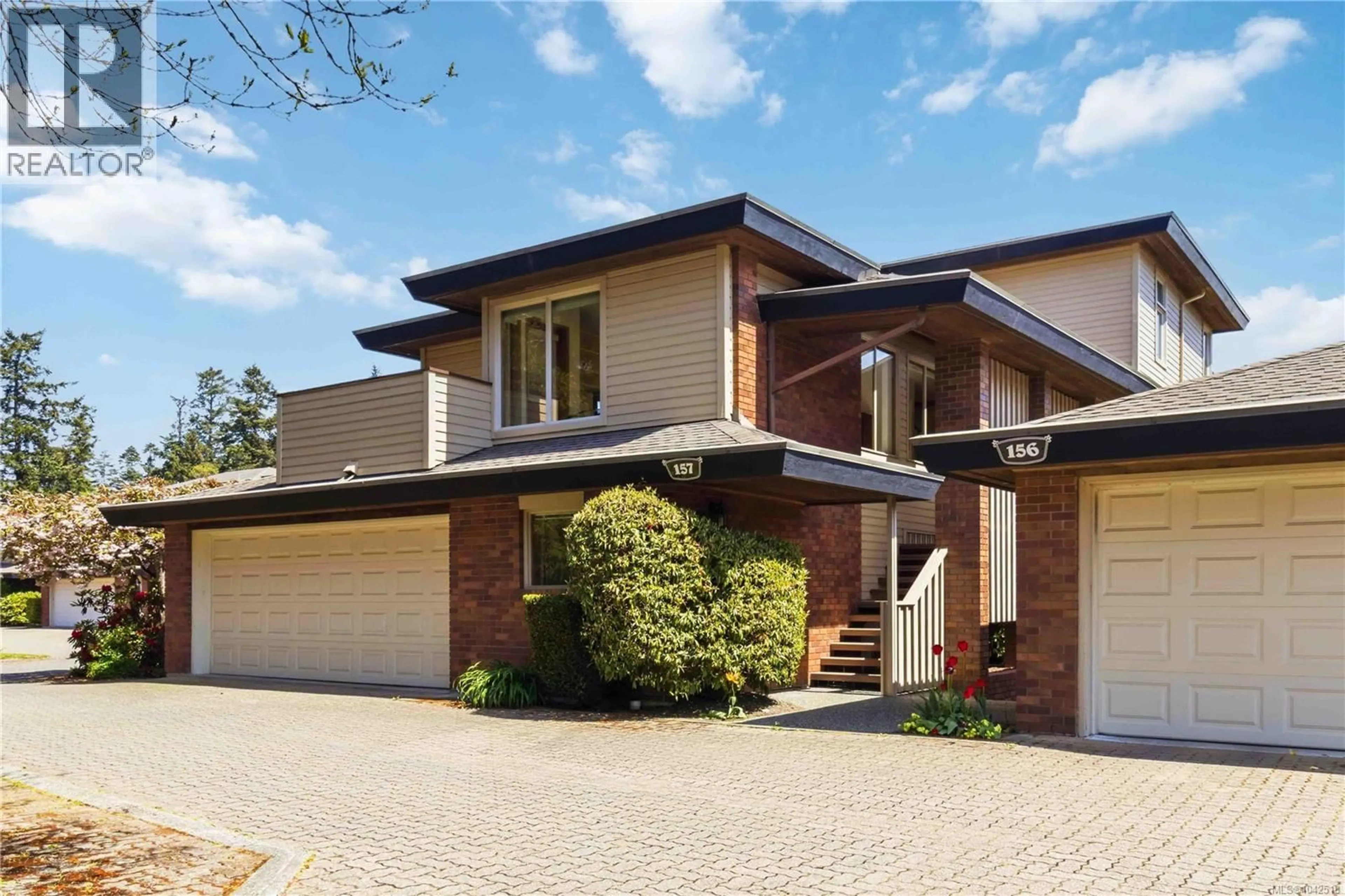 Home with brick exterior material, street for 157 - 2345 CEDAR HILL CROSS ROAD, Oak Bay British Columbia V8P5M8