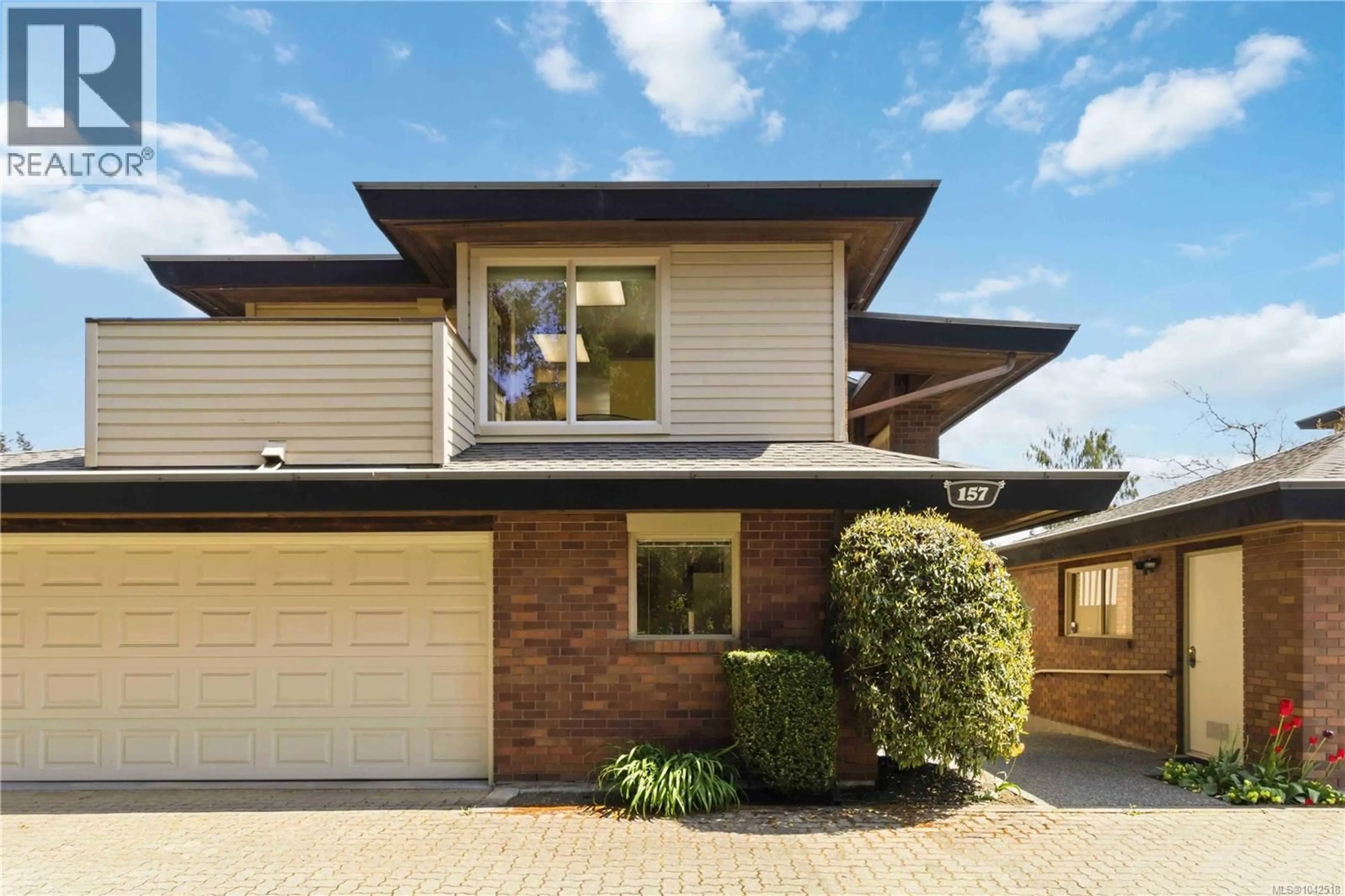 Home with brick exterior material, street for 157 - 2345 CEDAR HILL CROSS ROAD, Oak Bay British Columbia V8P5M8