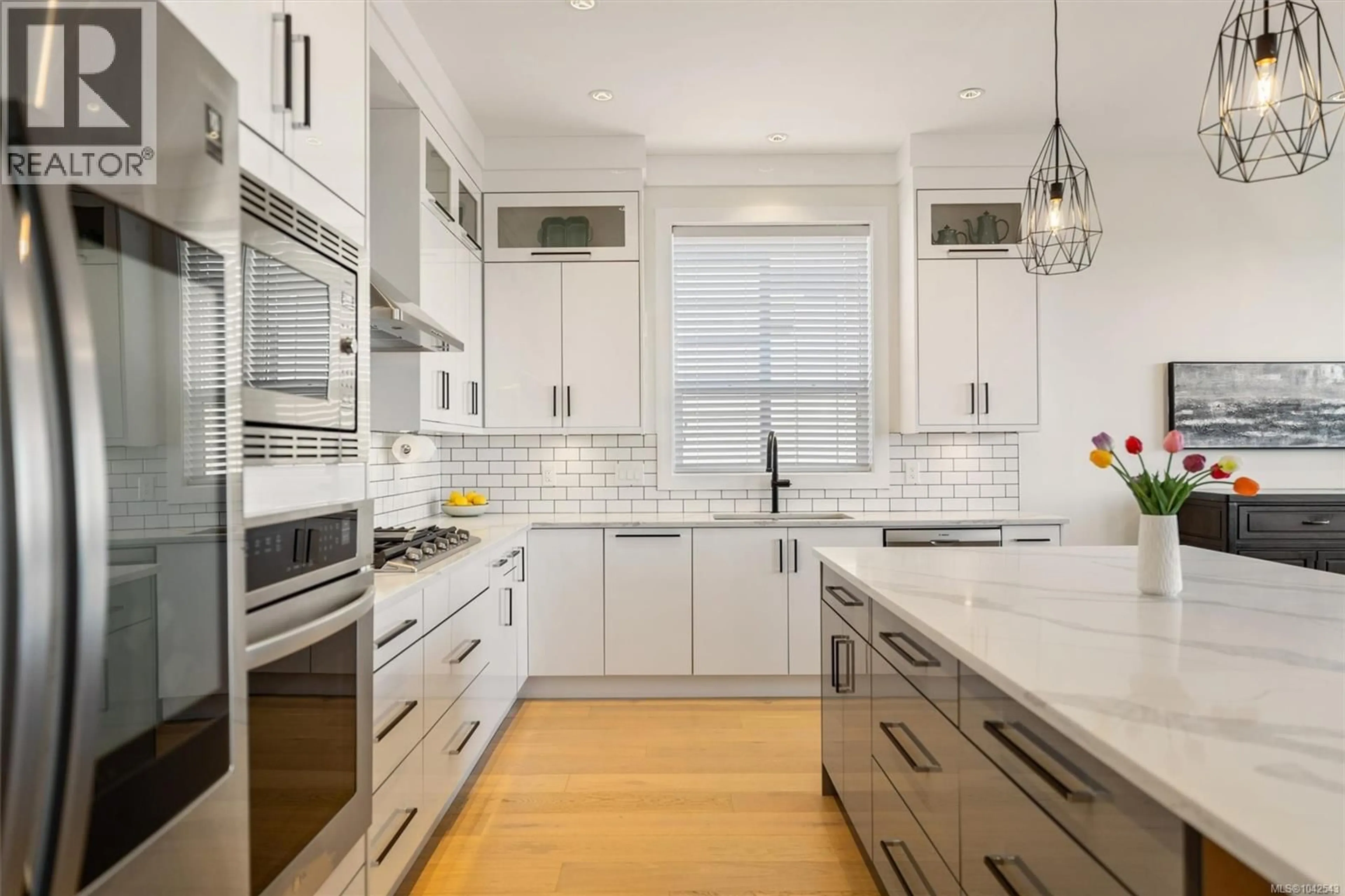 Contemporary kitchen, ceramic/tile floor for 2423 AZURITE CRESCENT, Langford British Columbia V9B0Z6