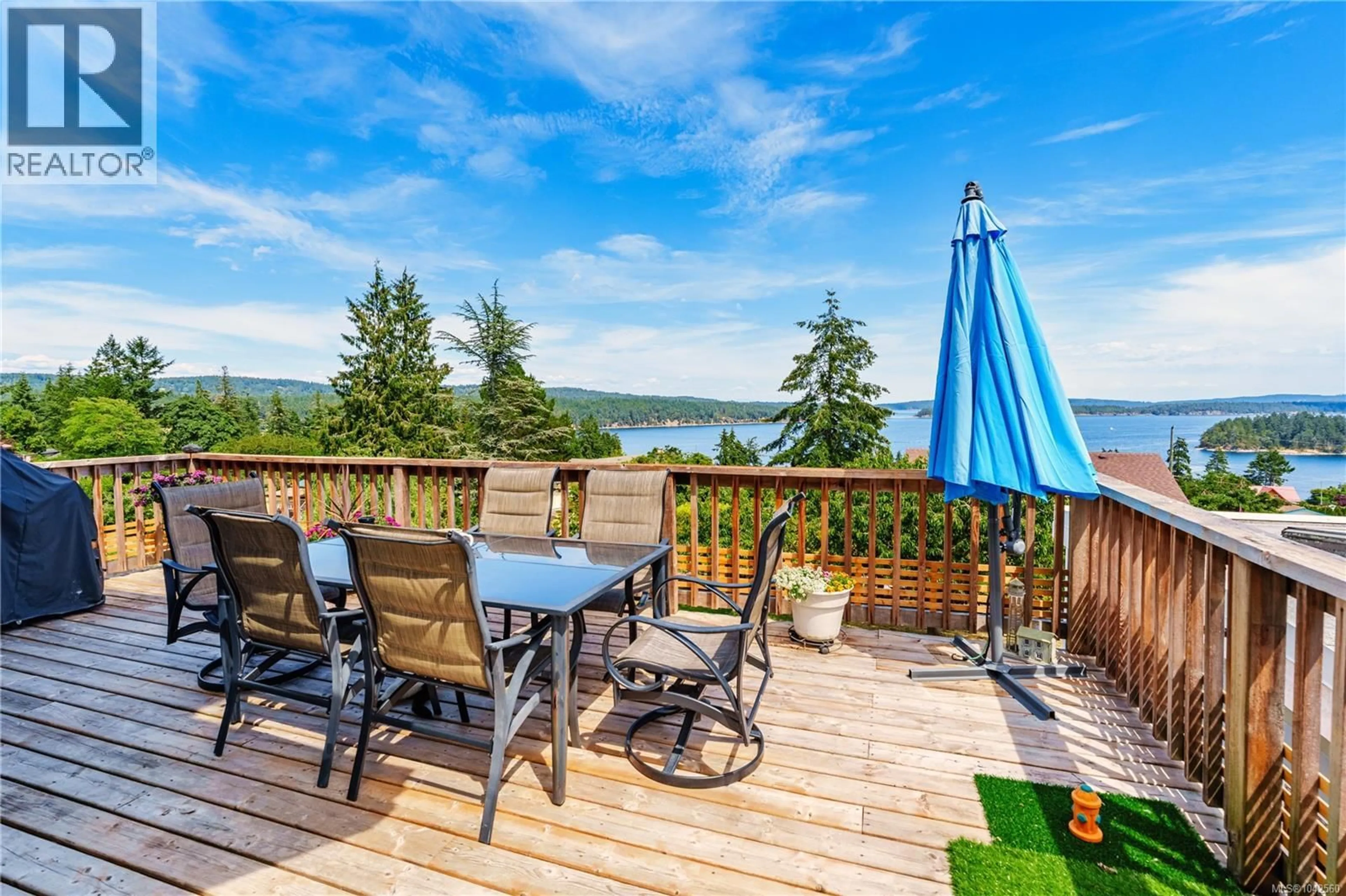 Patio, water/lake/river/ocean view for 1436 LEASK ROAD, Nanaimo British Columbia V9X1P8