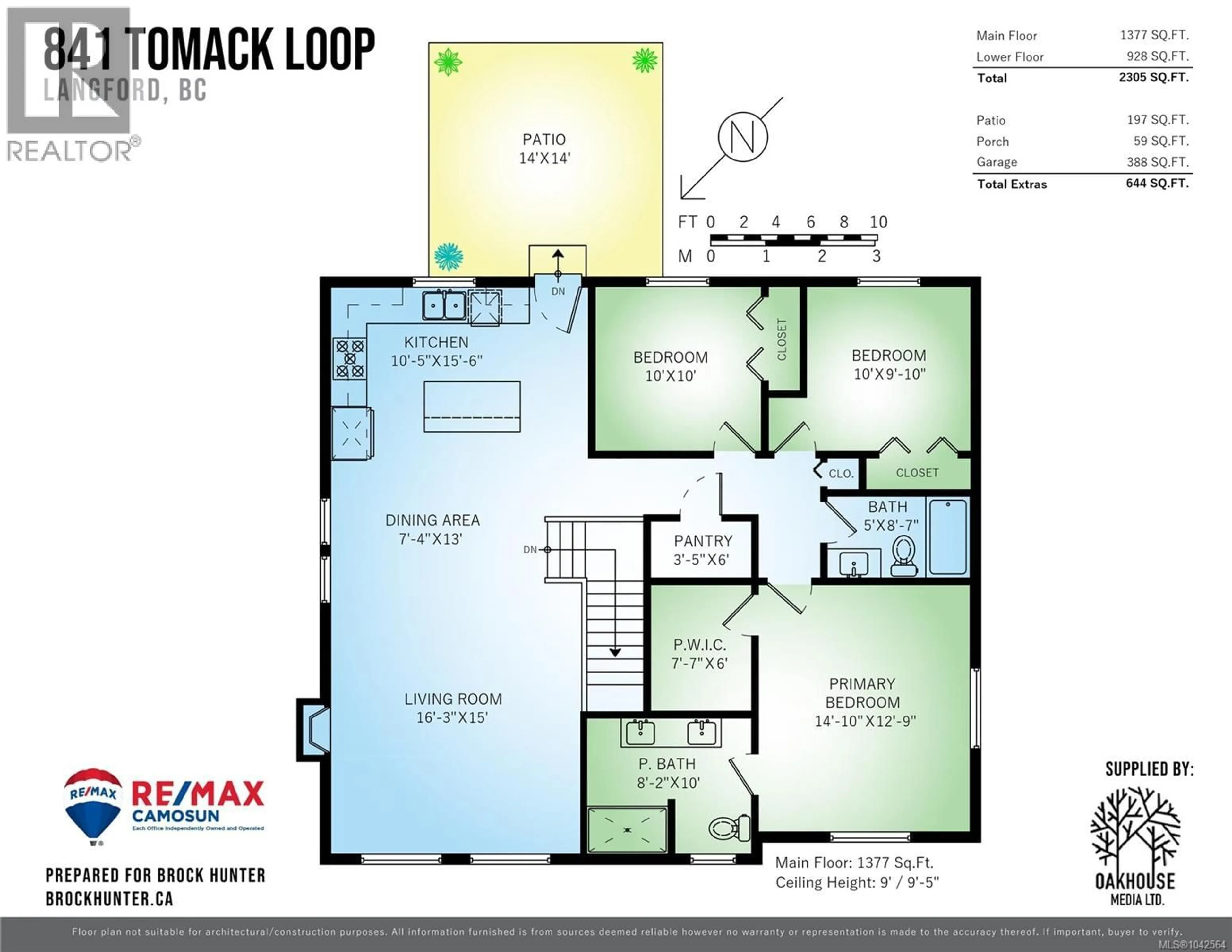 Floor plan for 841 TOMACK LOOP, Langford British Columbia V9C3X3