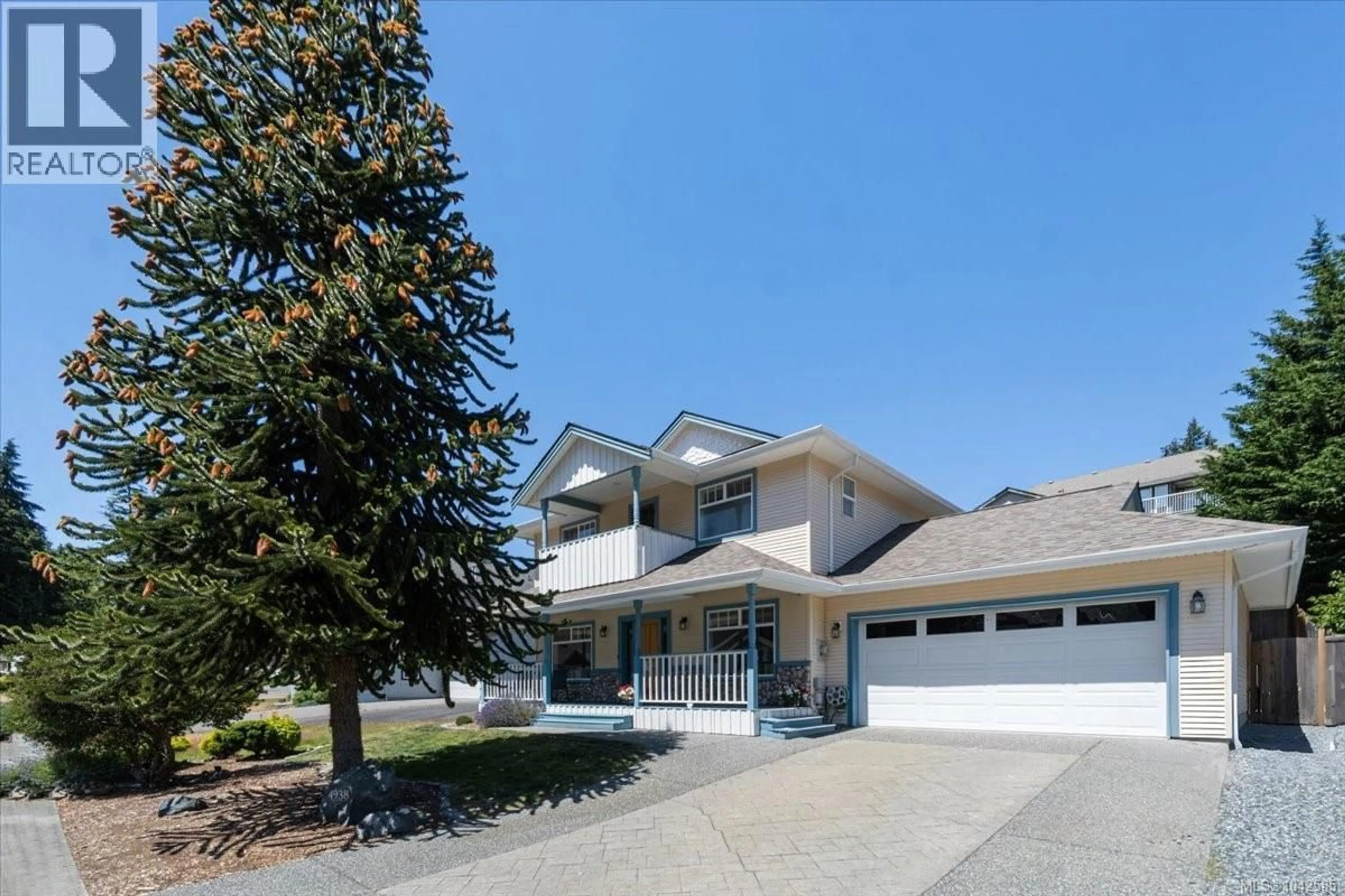 Home with vinyl exterior material, street for 4938 HARTWIG CRESCENT, Nanaimo British Columbia V9V1R2