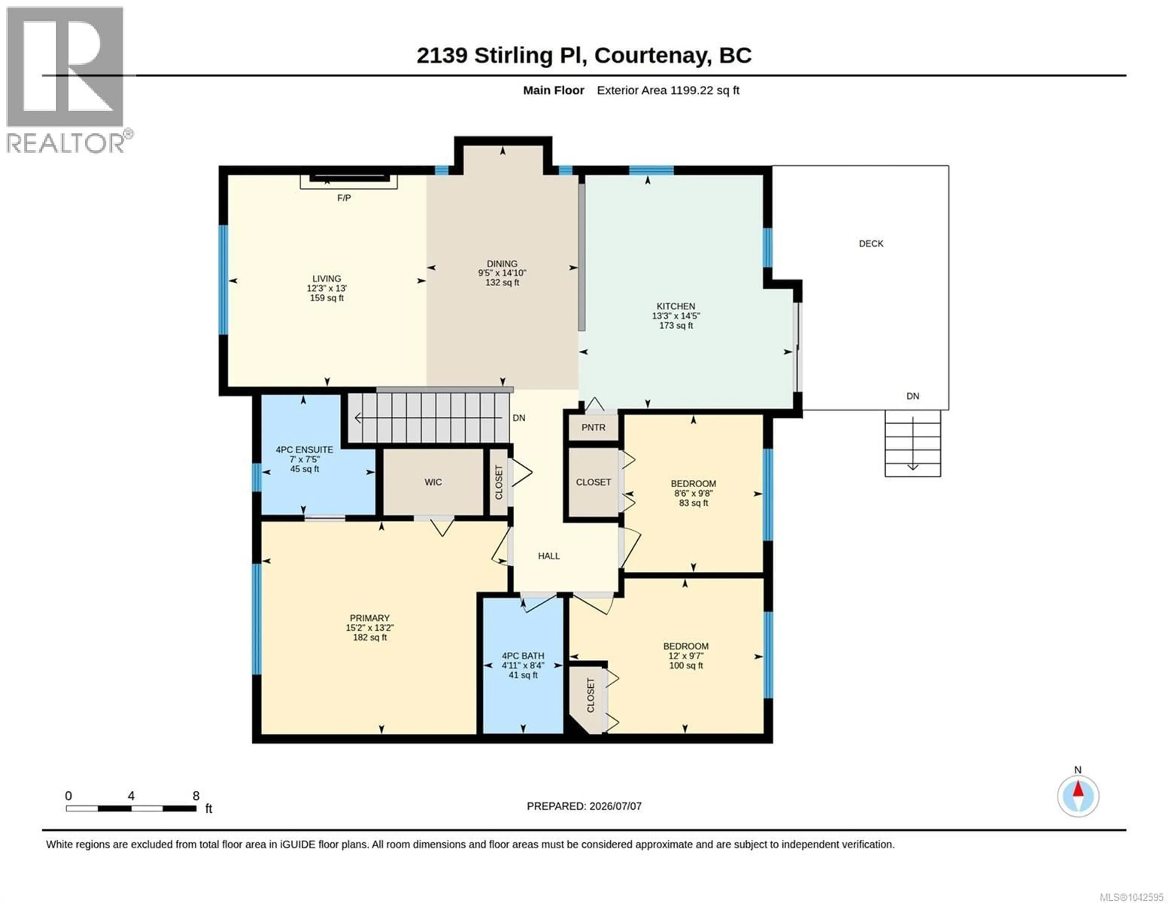 Floor plan for 2139 STIRLING PLACE, Courtenay British Columbia V9N9X1
