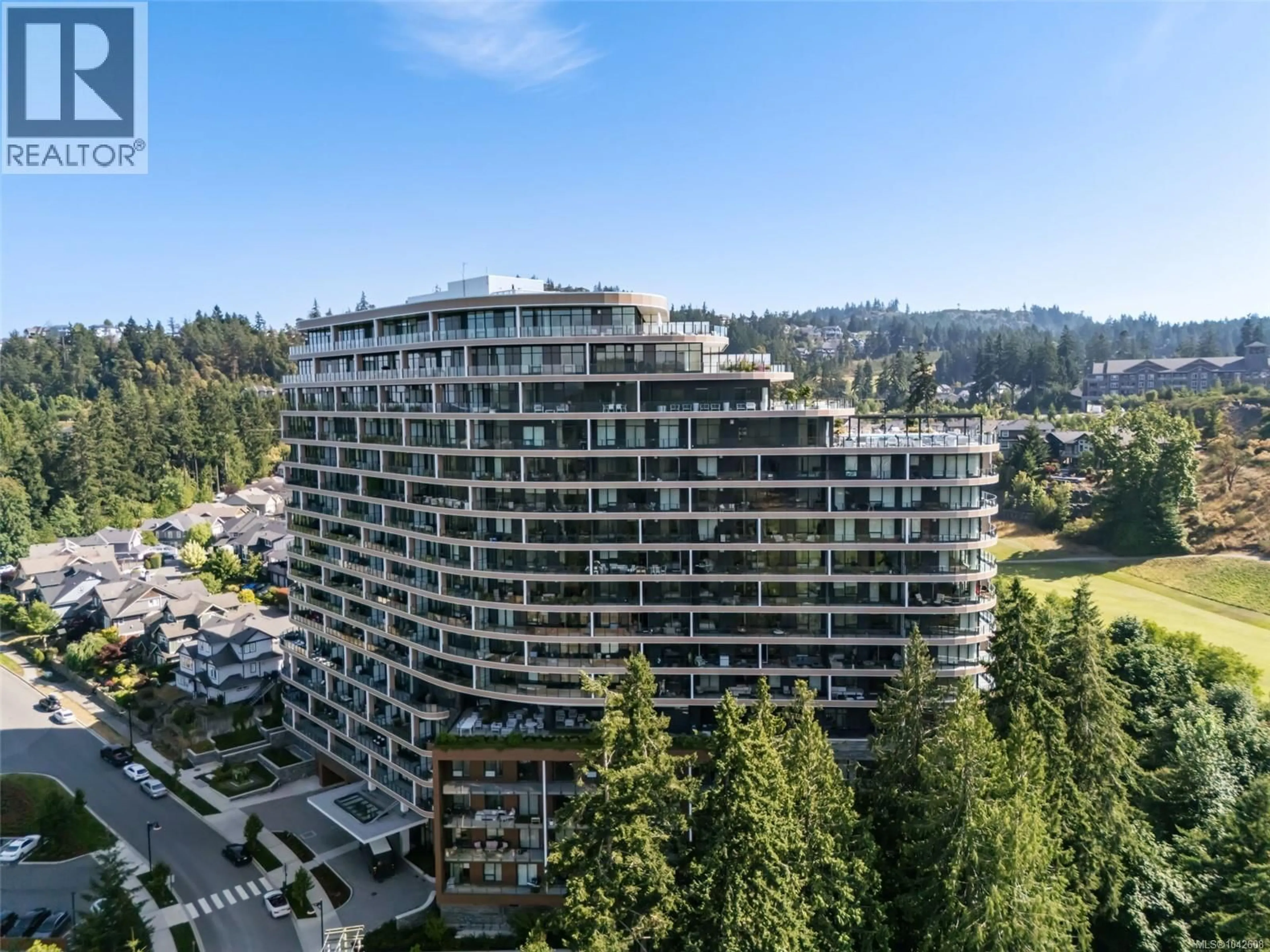 A pic from outside/outdoor area/front of a property/back of a property/a pic from drone, unknown for 705 - 2000 HANNINGTON ROAD, Langford British Columbia V9B7C1