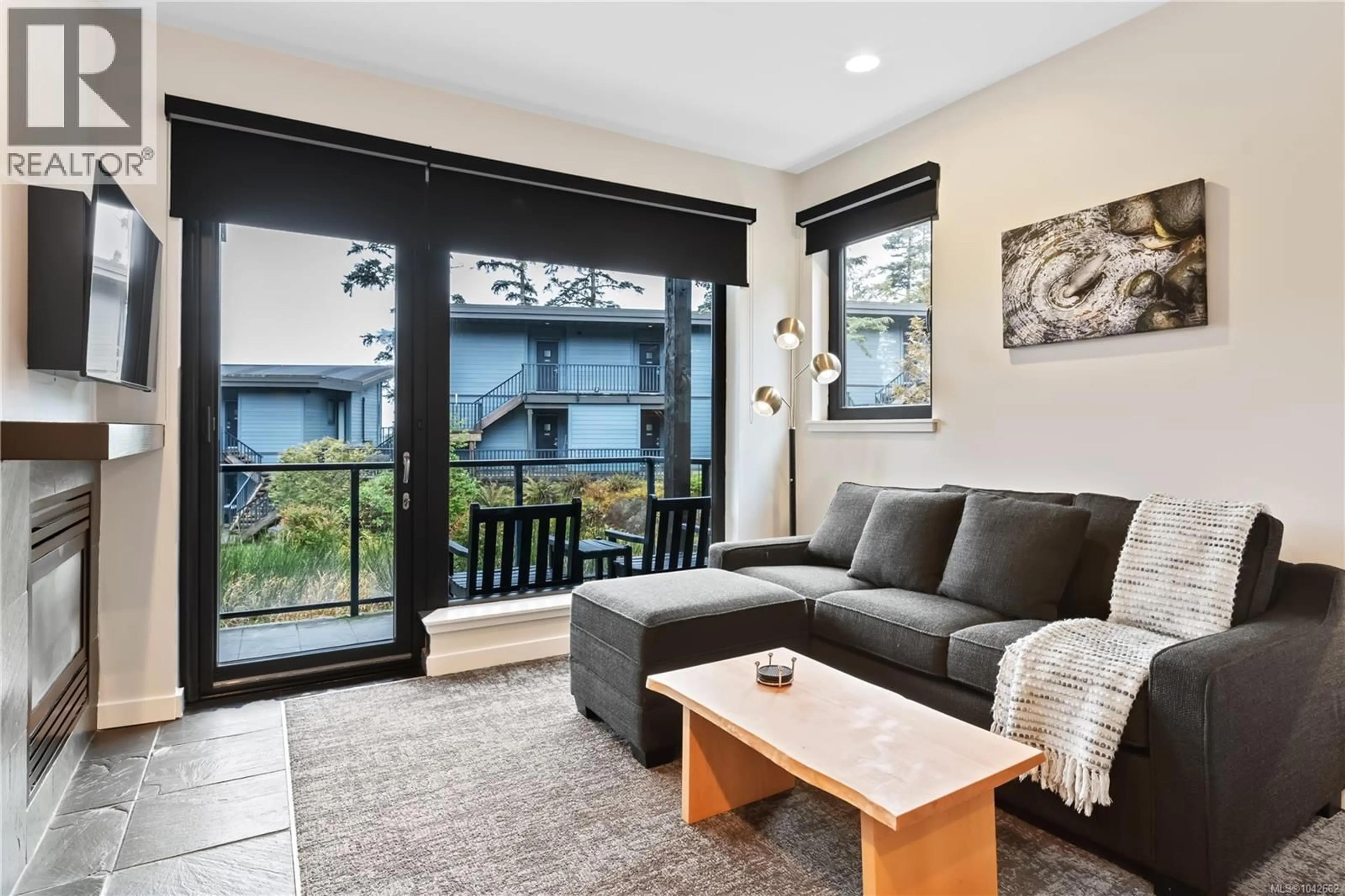 Living room with furniture, wood/laminate floor for 2202 - 596 MARINE DRIVE, Ucluelet British Columbia V0R3A0