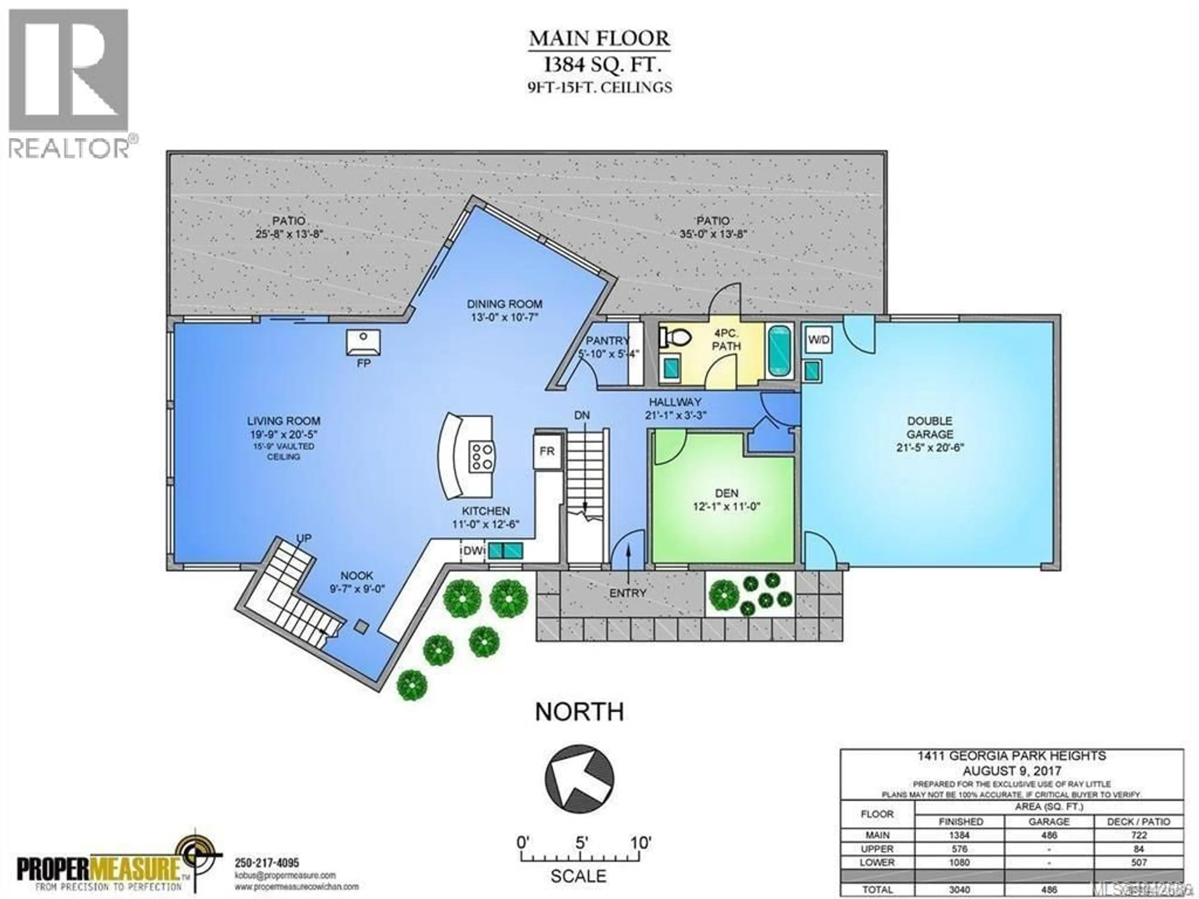 Floor plan for 1411 GEORGIA PARK HEIGHTS ROAD, Crofton British Columbia V9L5W7