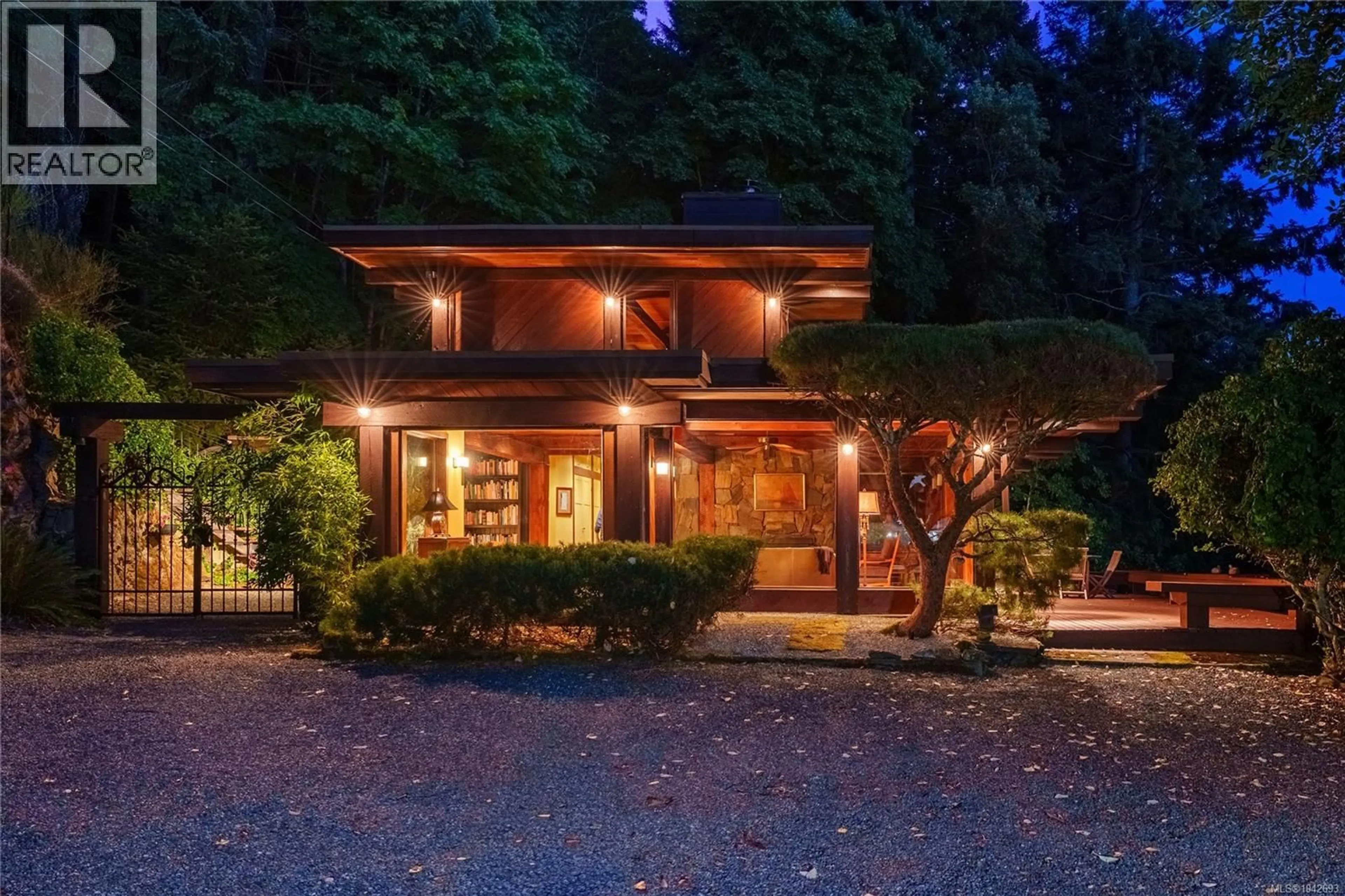 Home with brick exterior material, street for 939 KHENIPSEN ROAD, Cowichan Bay British Columbia V9L5L3
