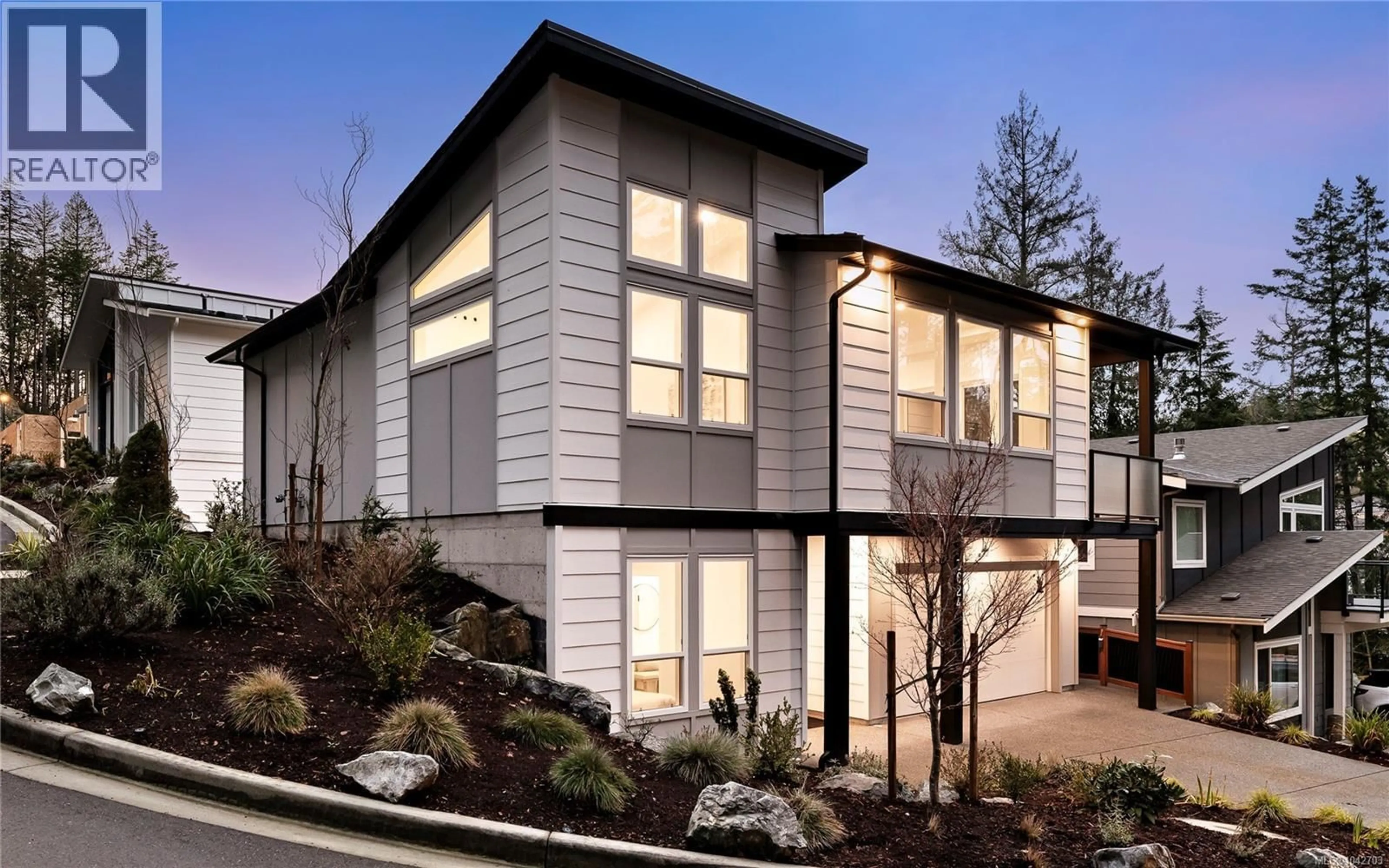 Home with vinyl exterior material, street for 3624 AUTUMN LANE, Langford British Columbia V9C0S3