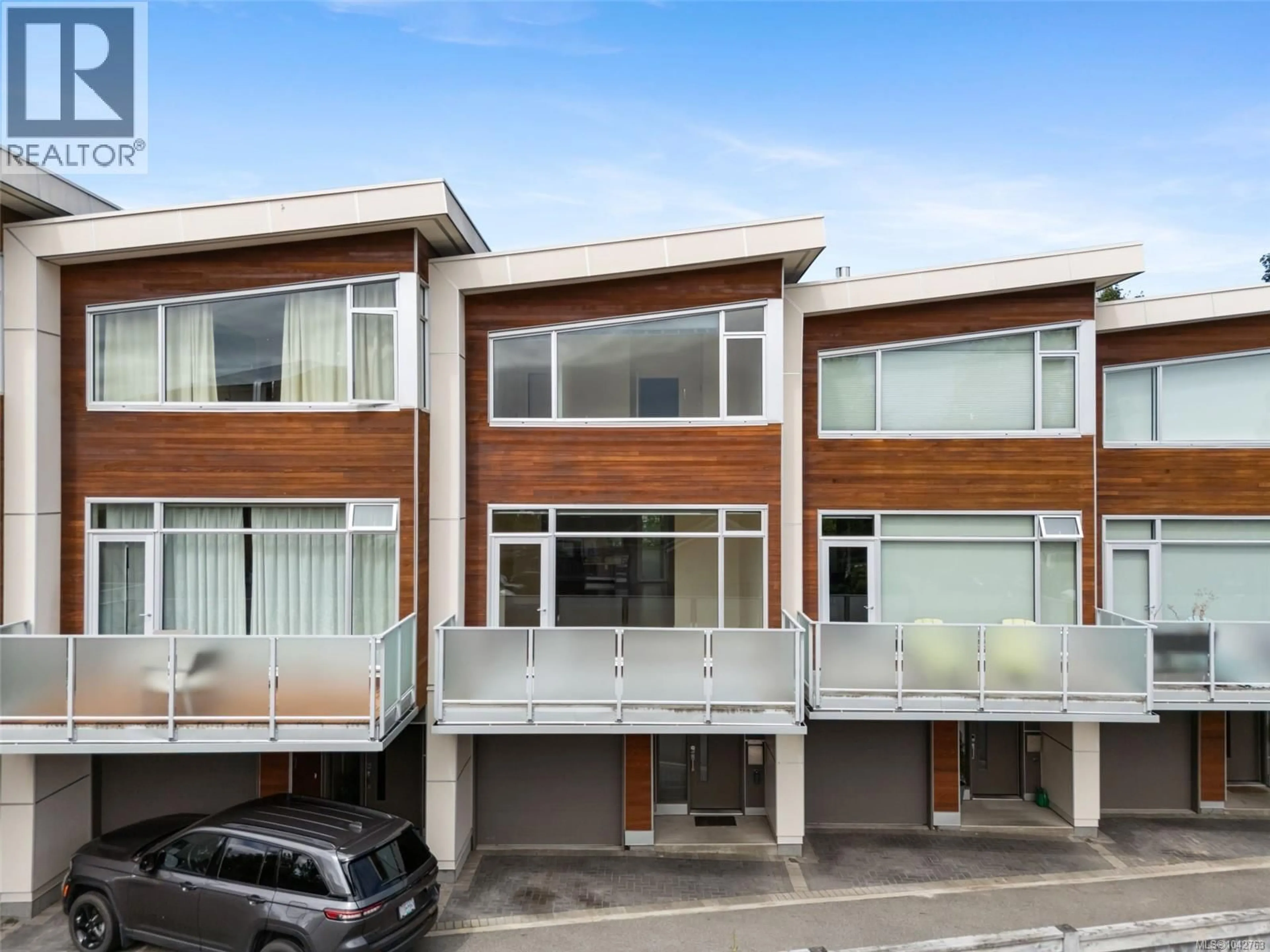 A pic from outside/outdoor area/front of a property/back of a property/a pic from drone, street for 3 - 2830 IRMA STREET, Victoria British Columbia V9A1S2