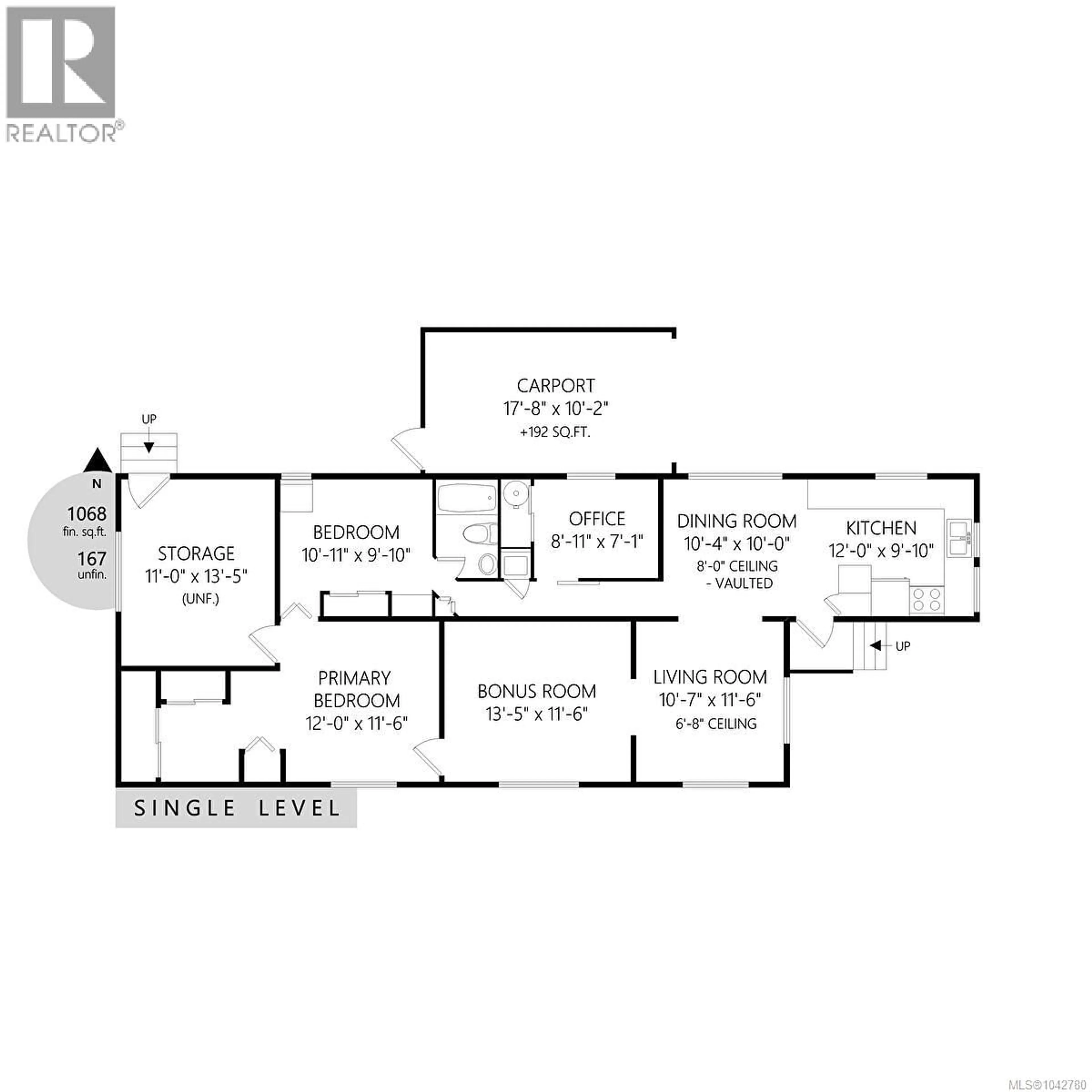Floor plan for 12 - 1201 CRAIGFLOWER ROAD, View Royal British Columbia V9A2X9
