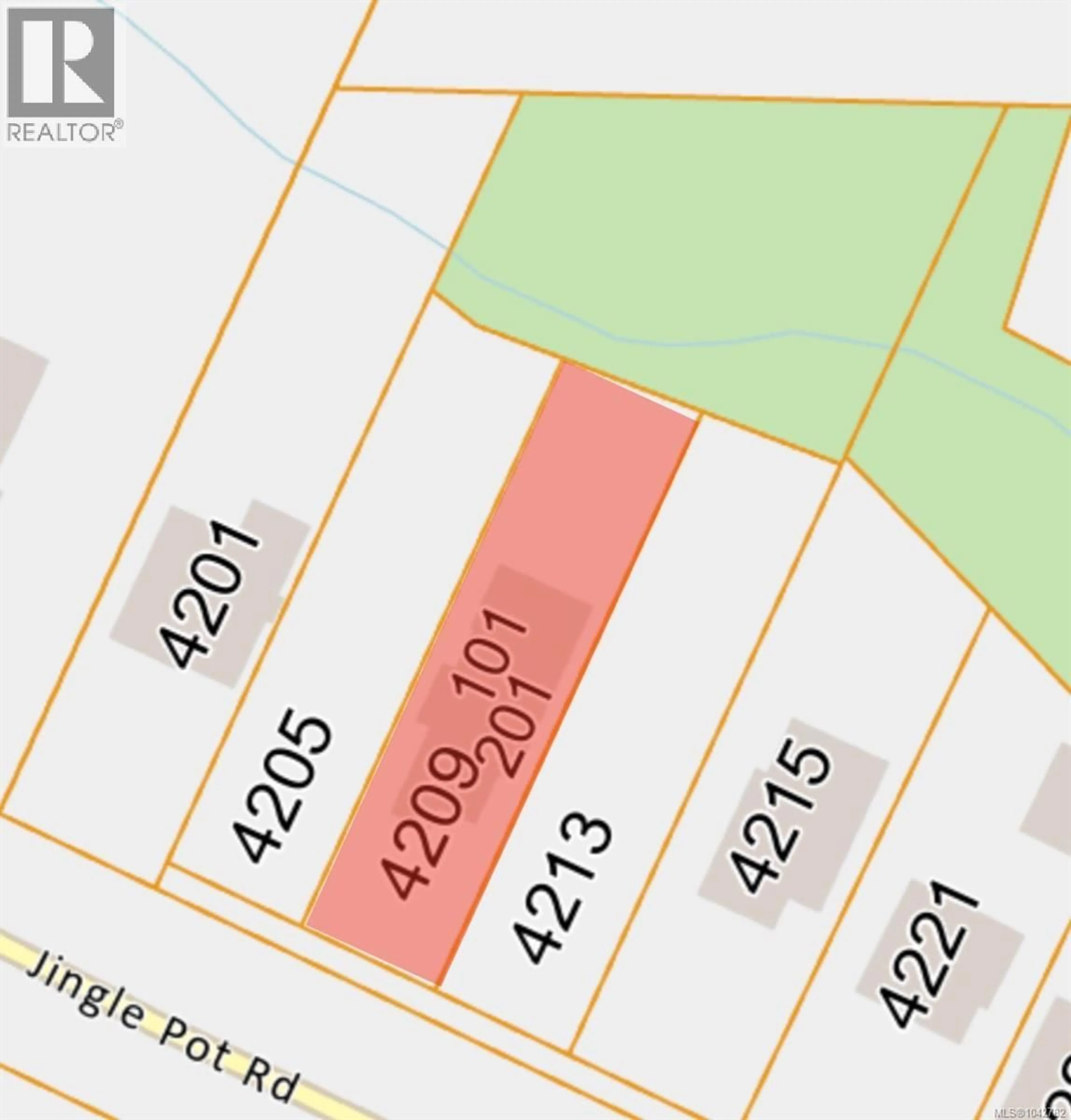 Picture of a map for 102 - 4209 JINGLE POT ROAD, Nanaimo British Columbia V9T5P7