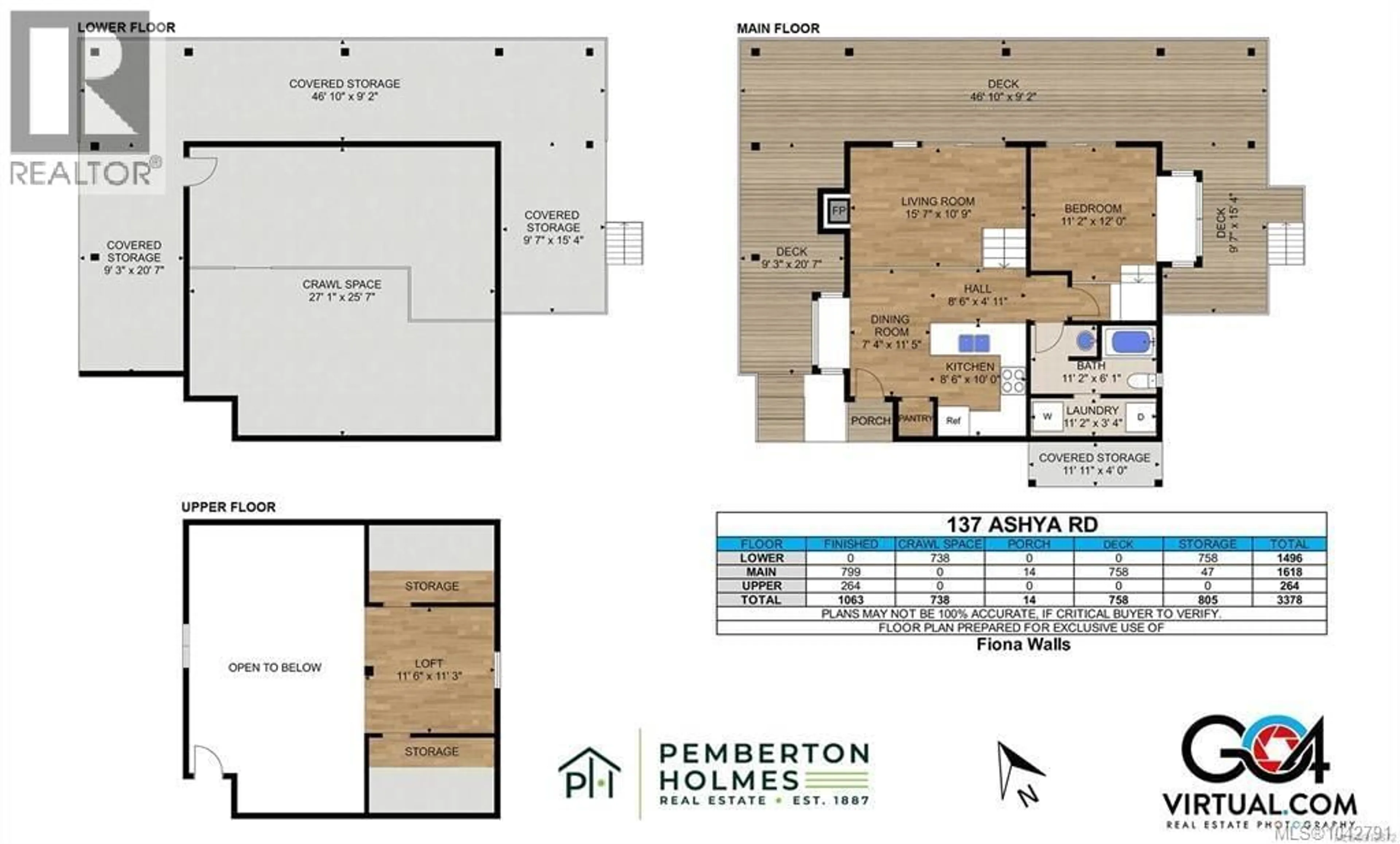 Floor plan for 137 ASHYA ROAD, Salt Spring British Columbia V8K1E1