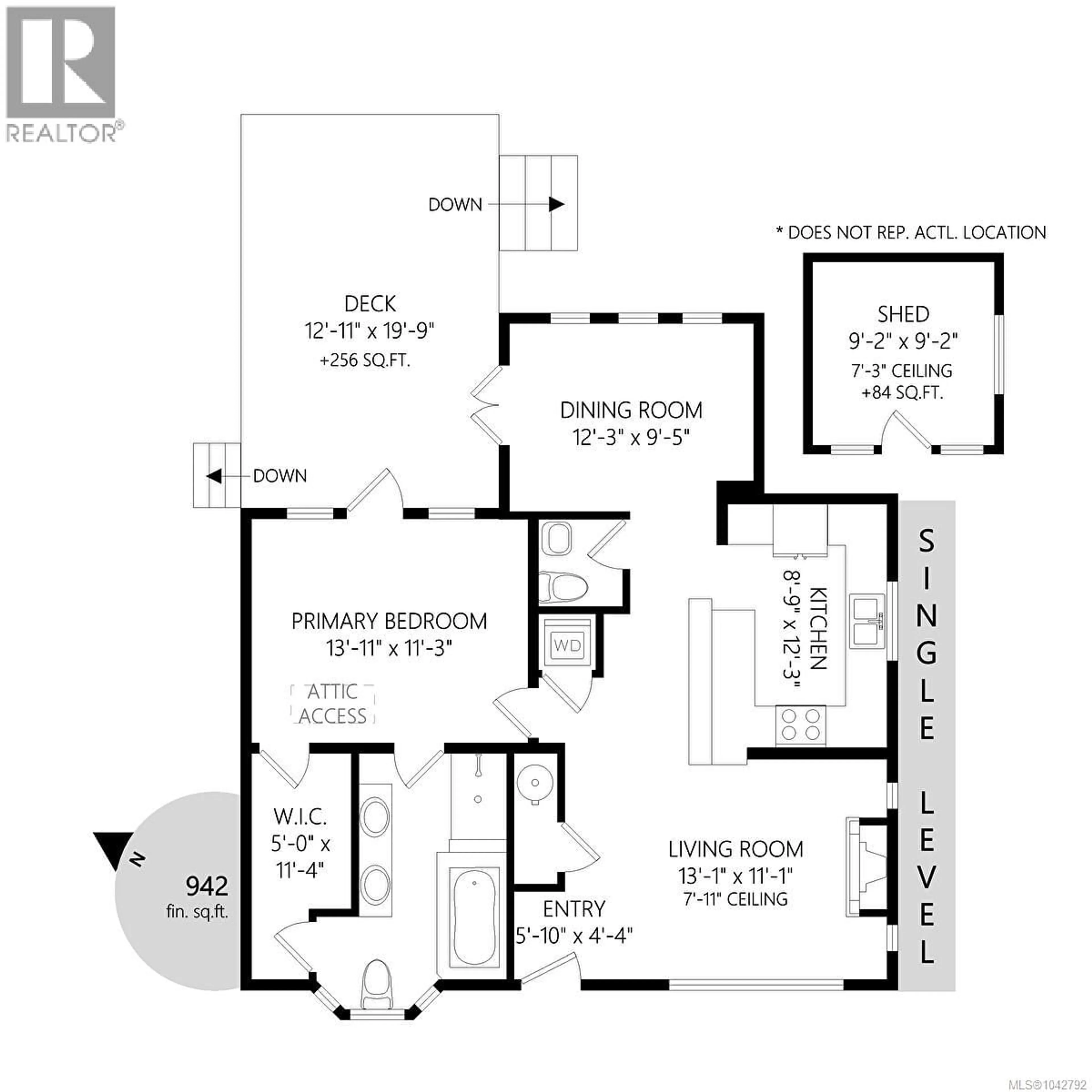 Floor plan for 2617 DONCASTER DRIVE, Victoria British Columbia V8R2W5